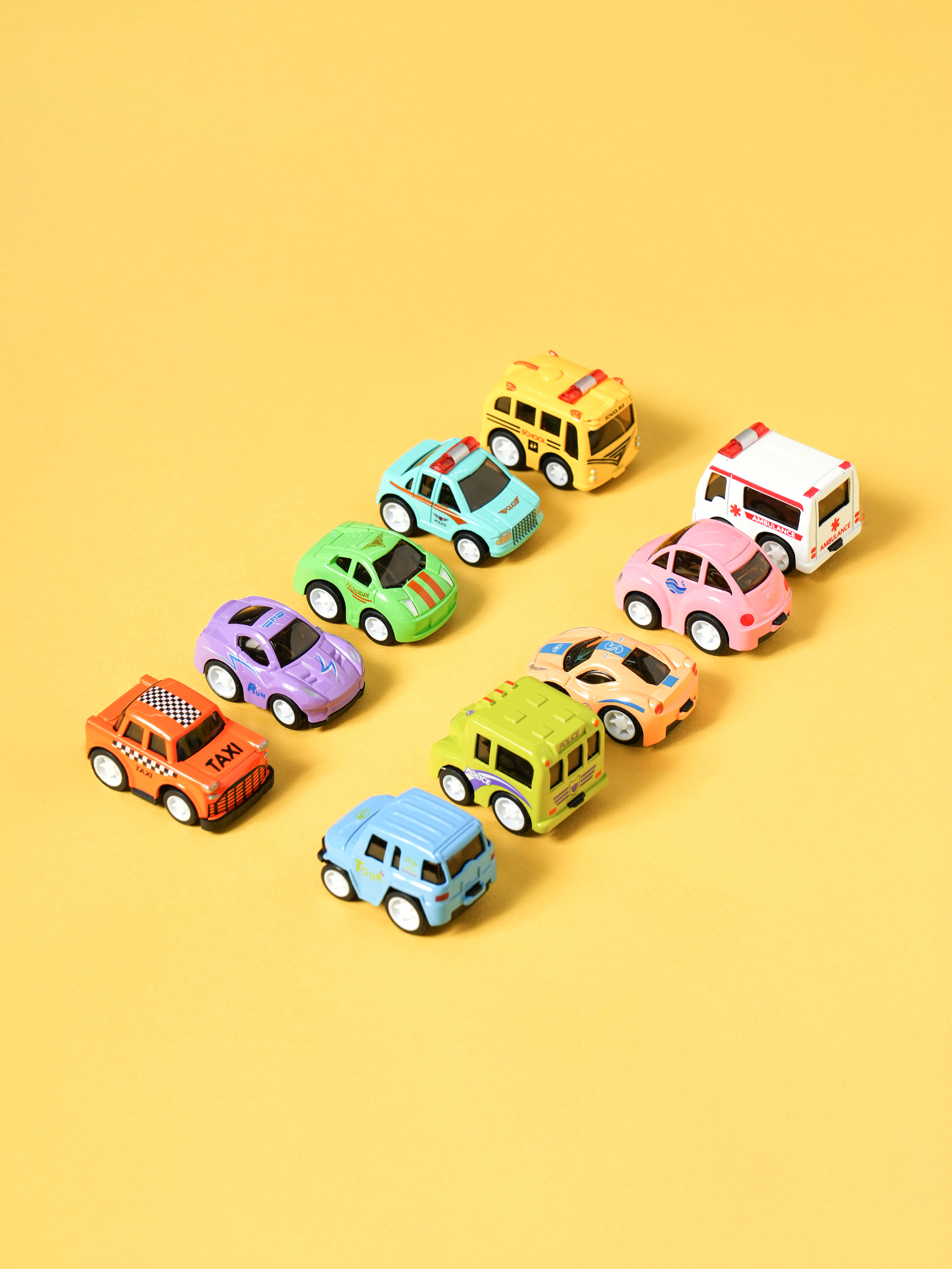 Die casting mini car set
