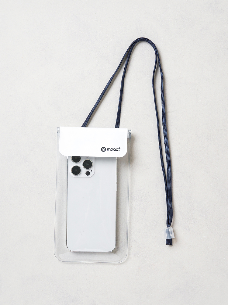 Smartphone waterproof pack white