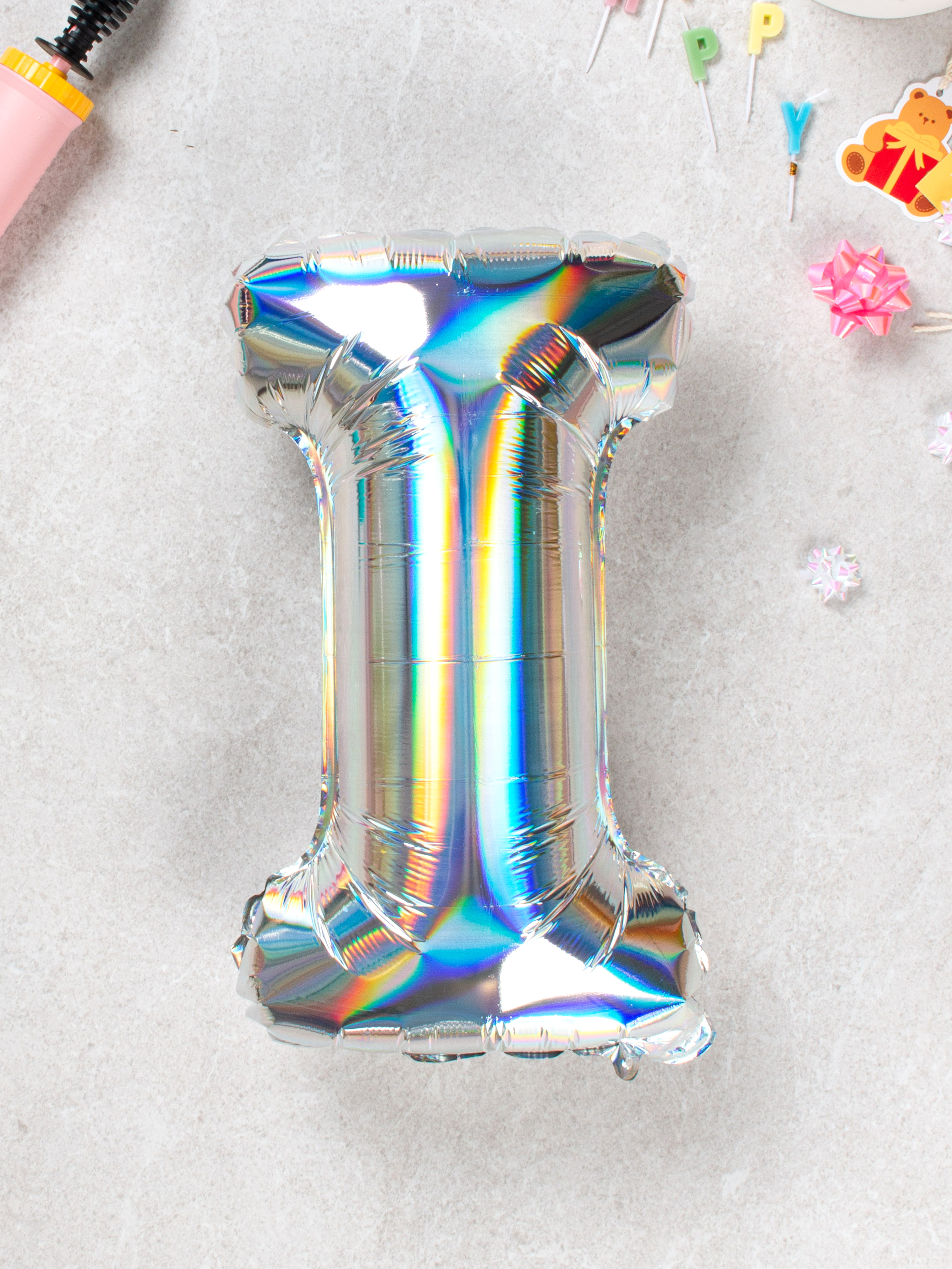 alphabet balloon I