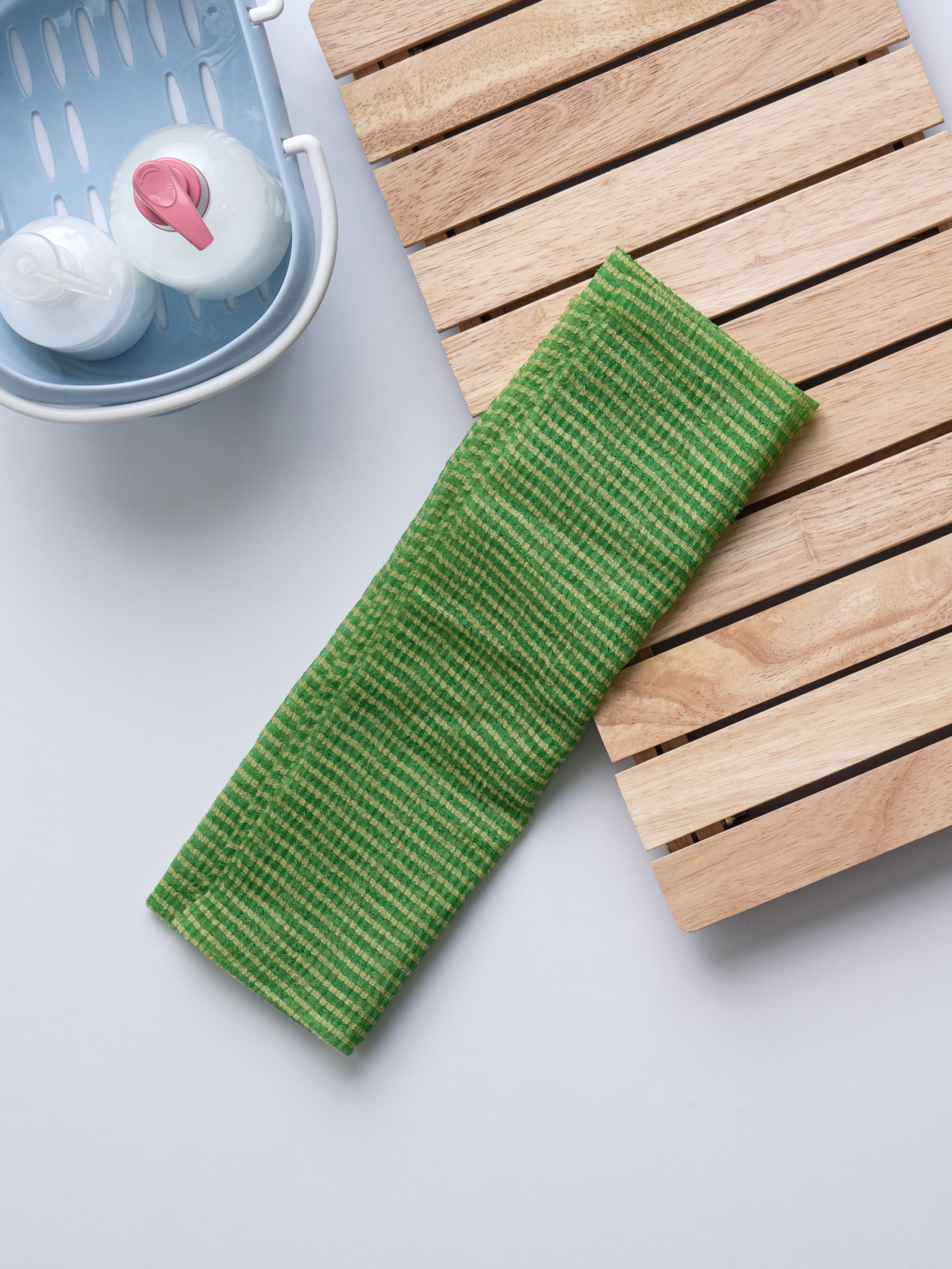 European style colored shower towels