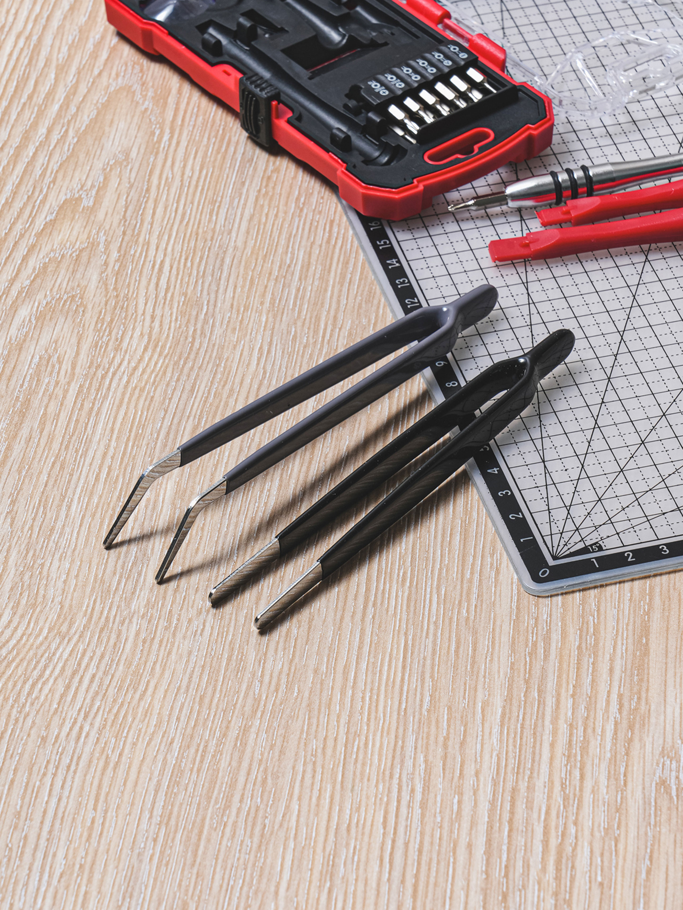 Non-slip tool tweezers 2pcs