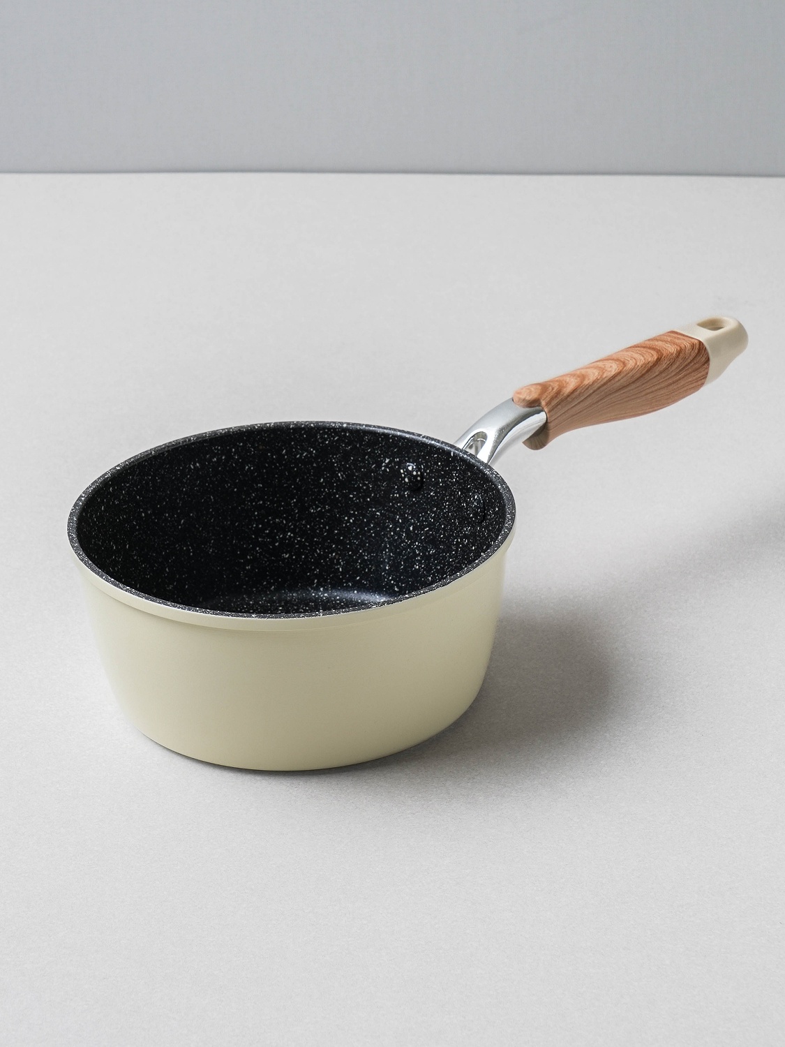 불소 코팅 편수 냄비 18 cm