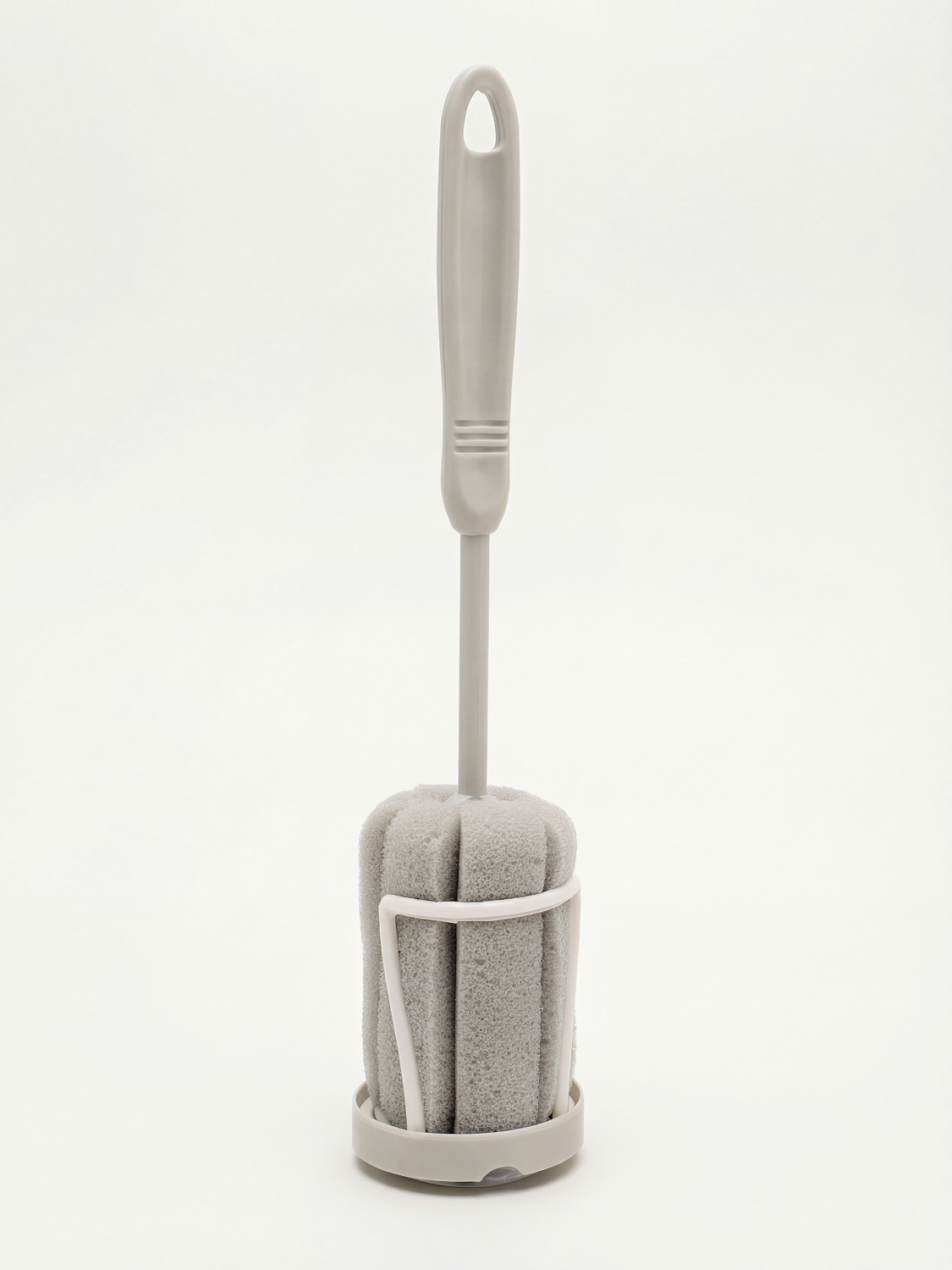 Storage standing bottle brush