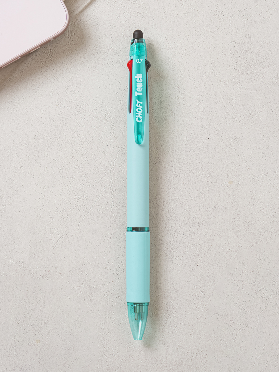 Choft 3-color touch ballpoint pen 0.7 mm mint