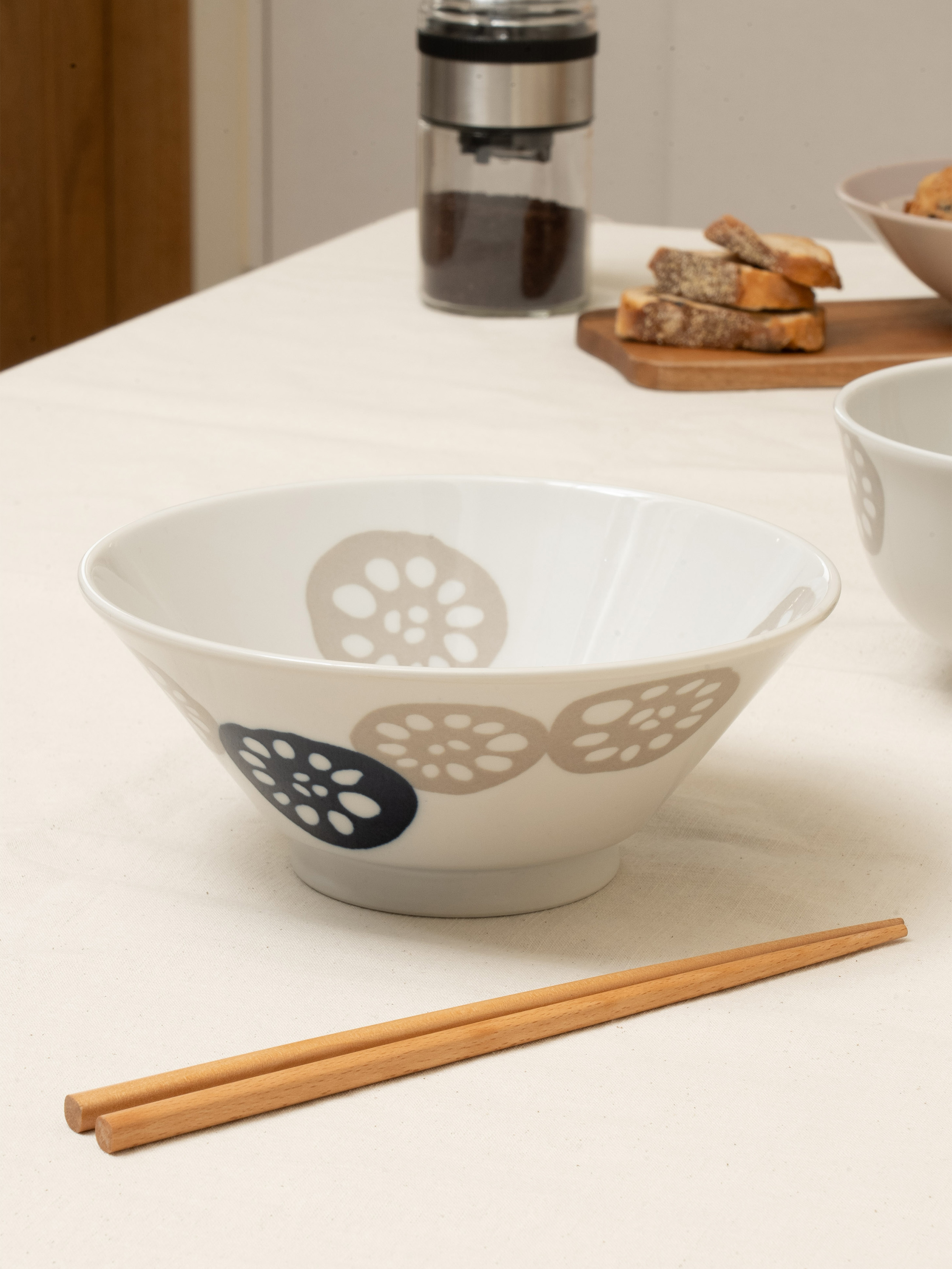 Lightweight V-shaped cotton rag made in Japan