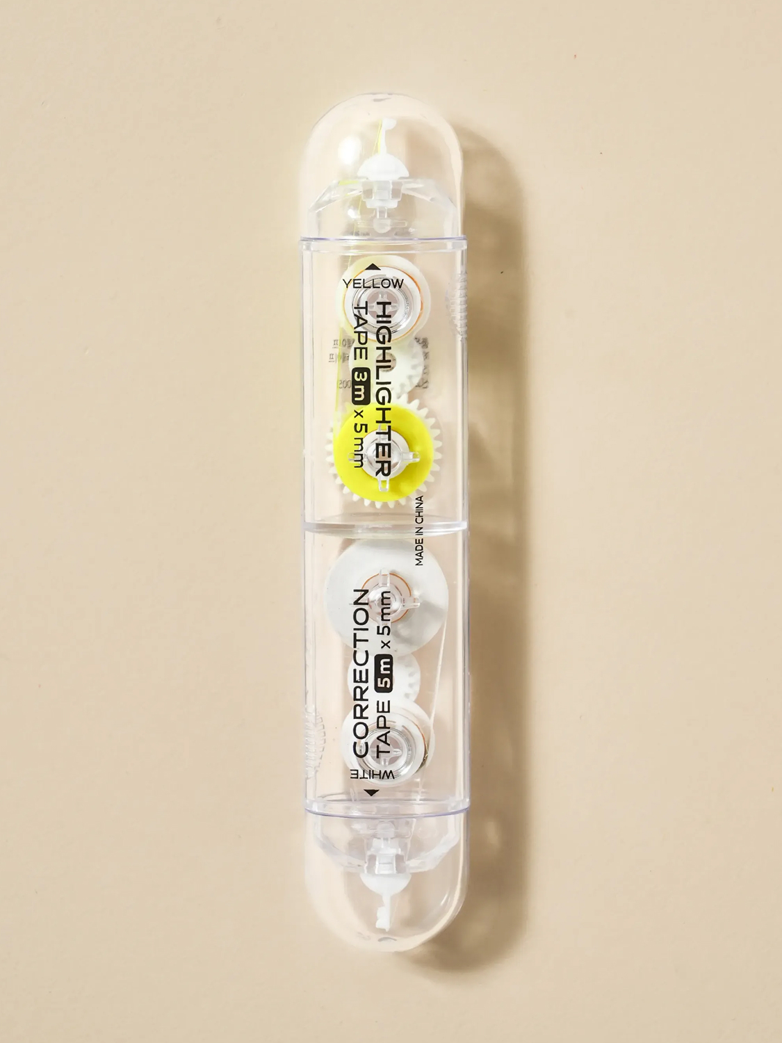 Fluorescent & crystal twin tape