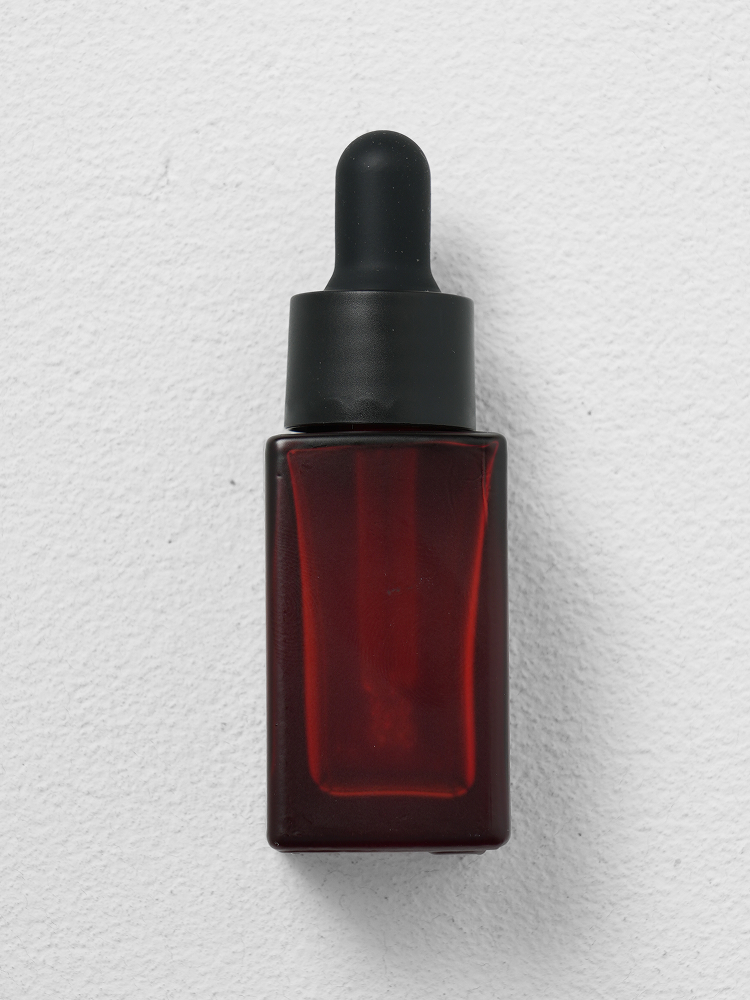 Square dropper ampoule container 10 ml