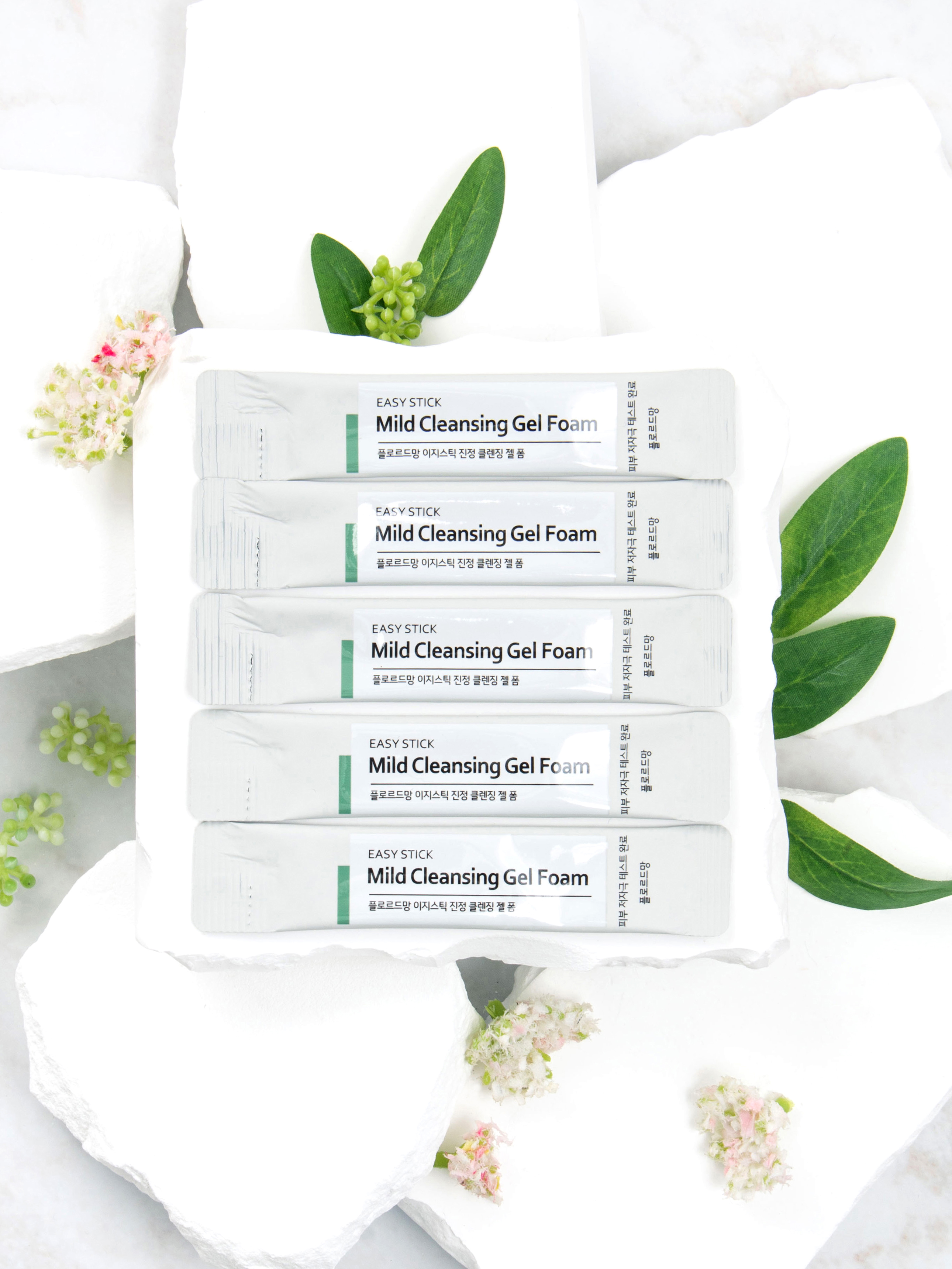 Flor de Men Easy Stick Cleansing Gel Foam 3 ml 5 packs