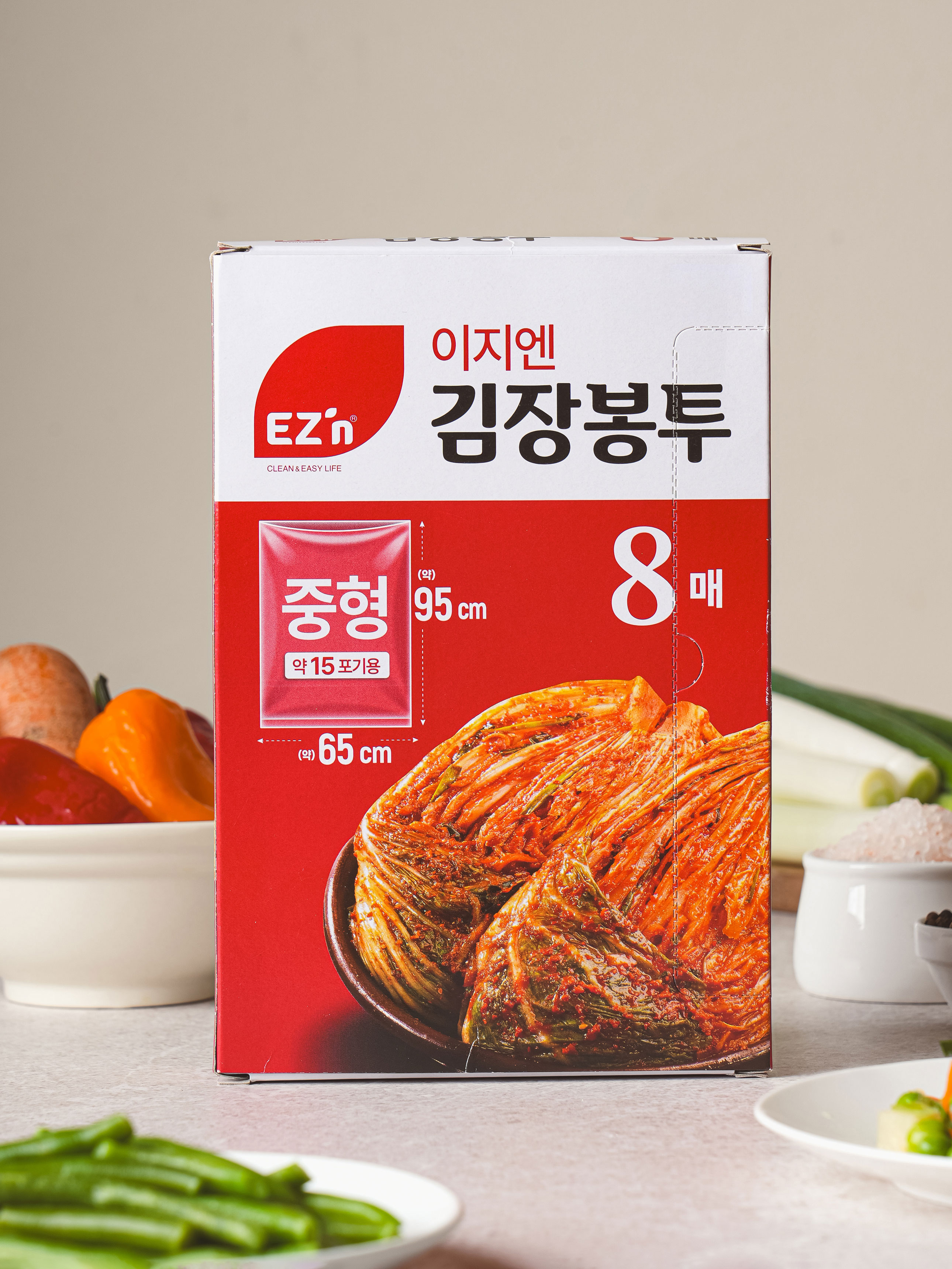 EZN kimchi bags medium size 8 pieces
