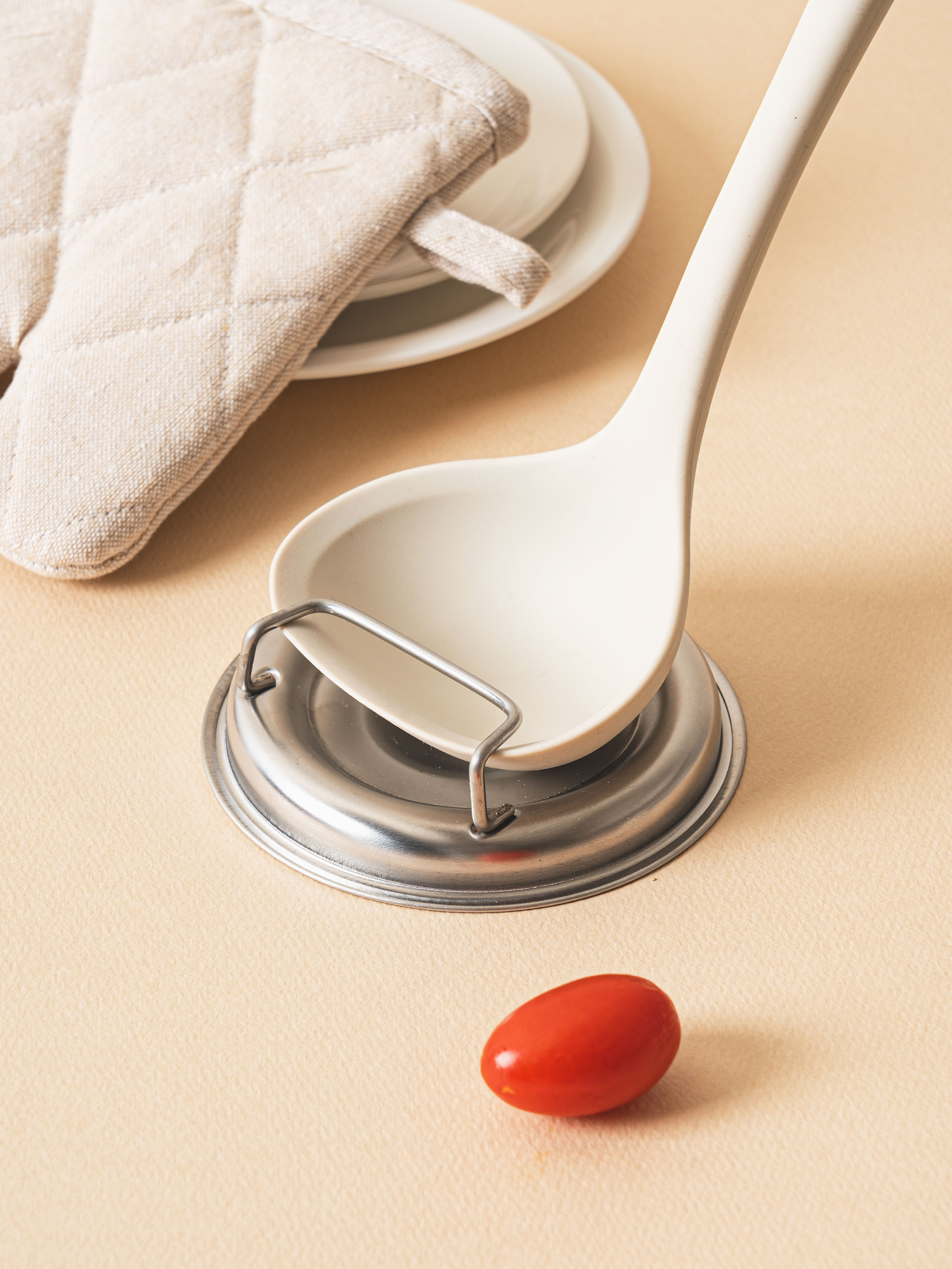 Japanese stainless steel ladle stand 11 cm