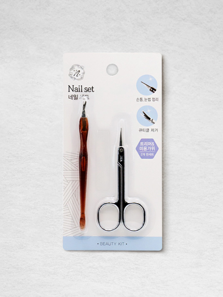 Trimmer & hairdressing scissors set