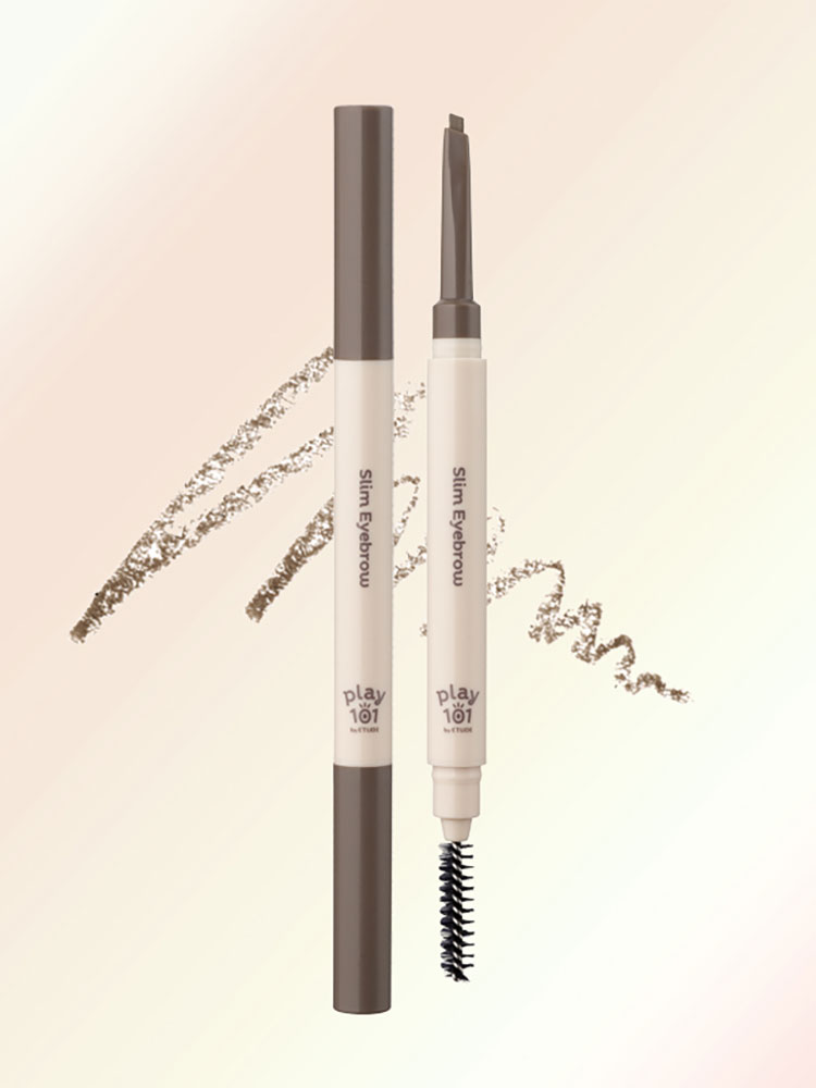 [02 Deep Taupe] Play 101 by Etude Slim Eyebrow Pencil