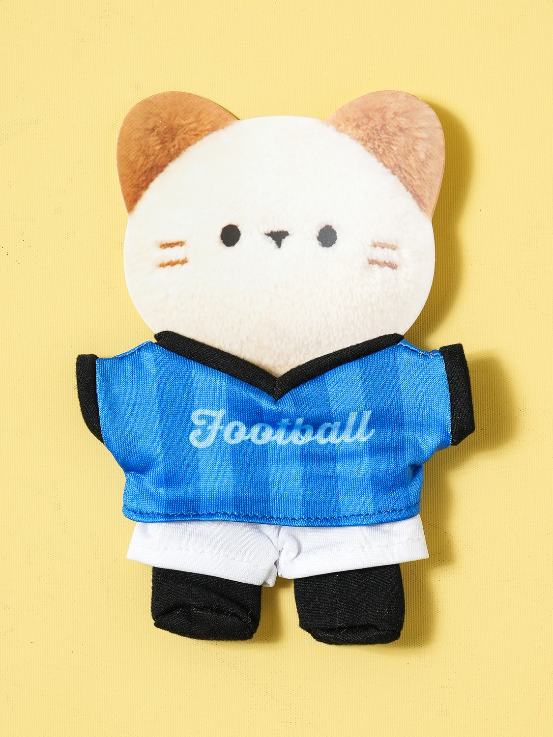 인형 DIY 옷 축구 유니폼 세트 블루