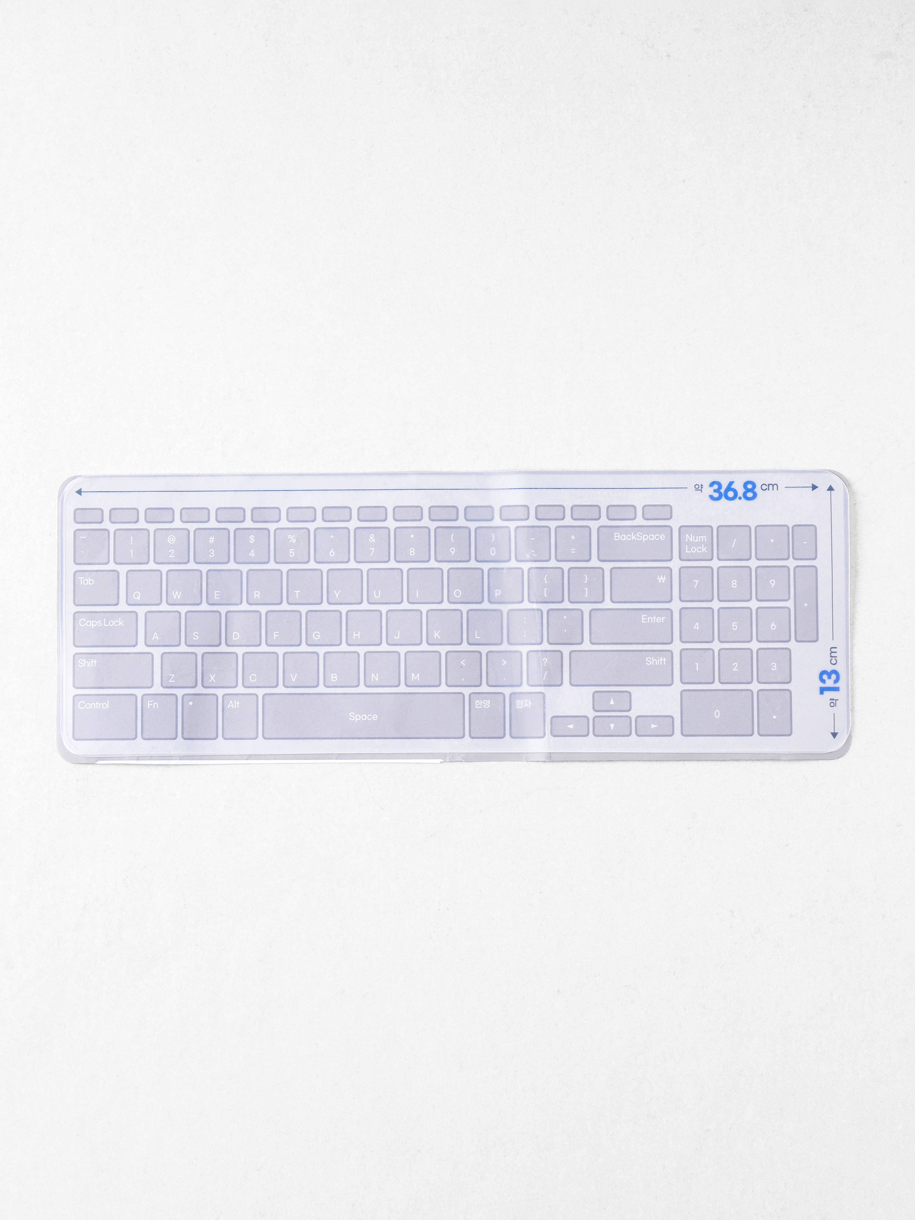 Laptop shared key skin 36.8