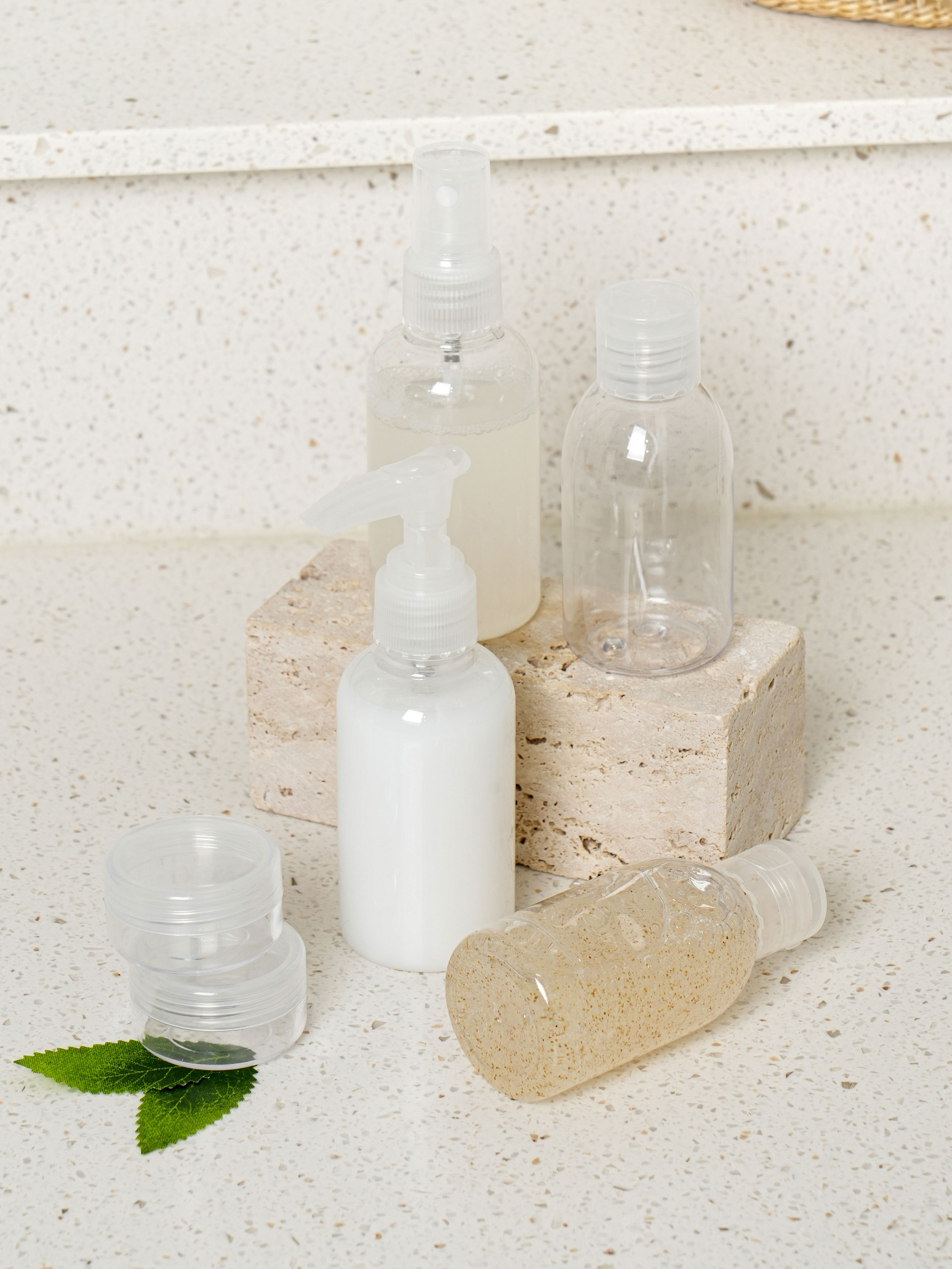 Travel container set of 6