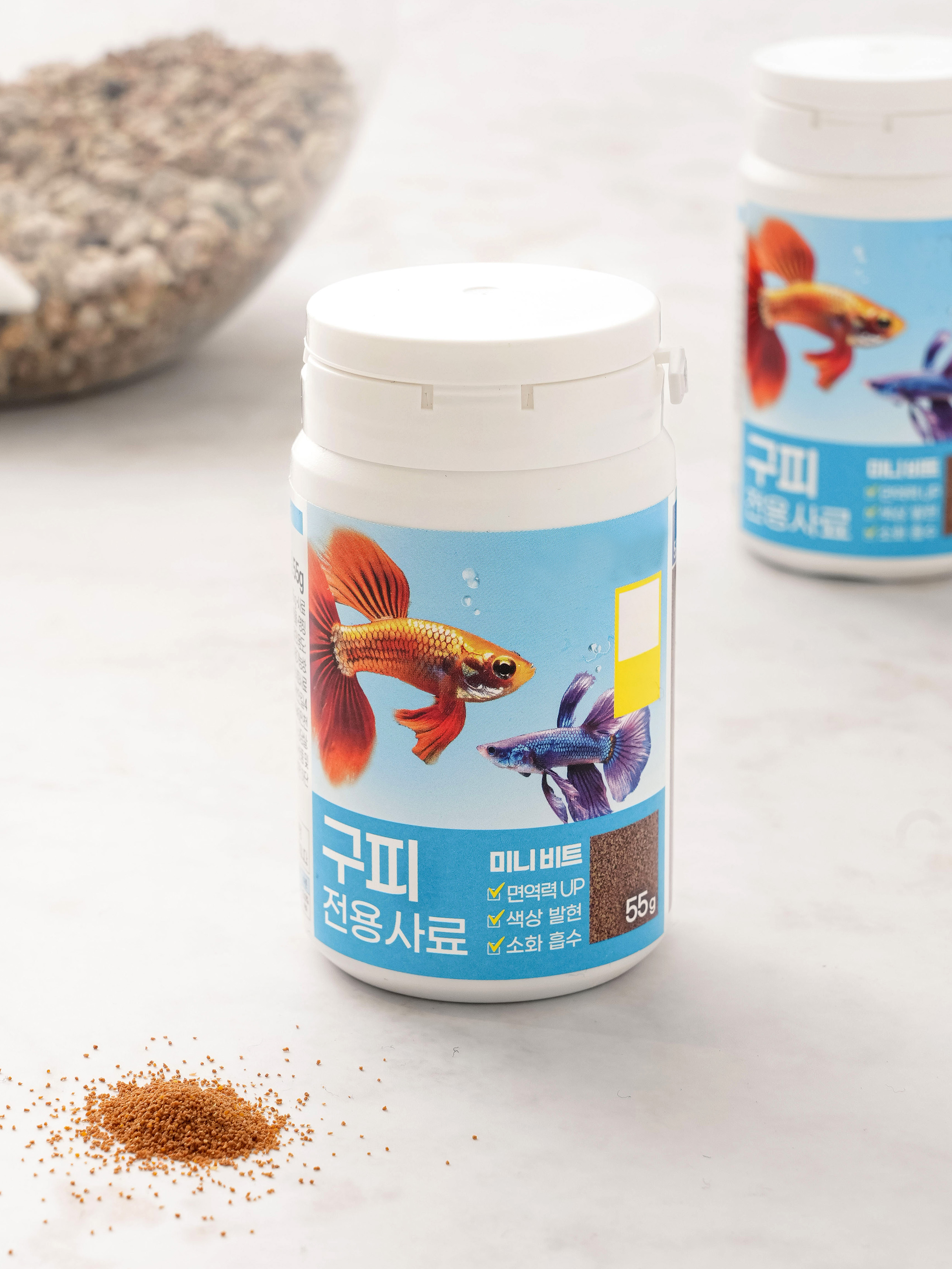 [Pet] 55 g of mini beet food for guppies