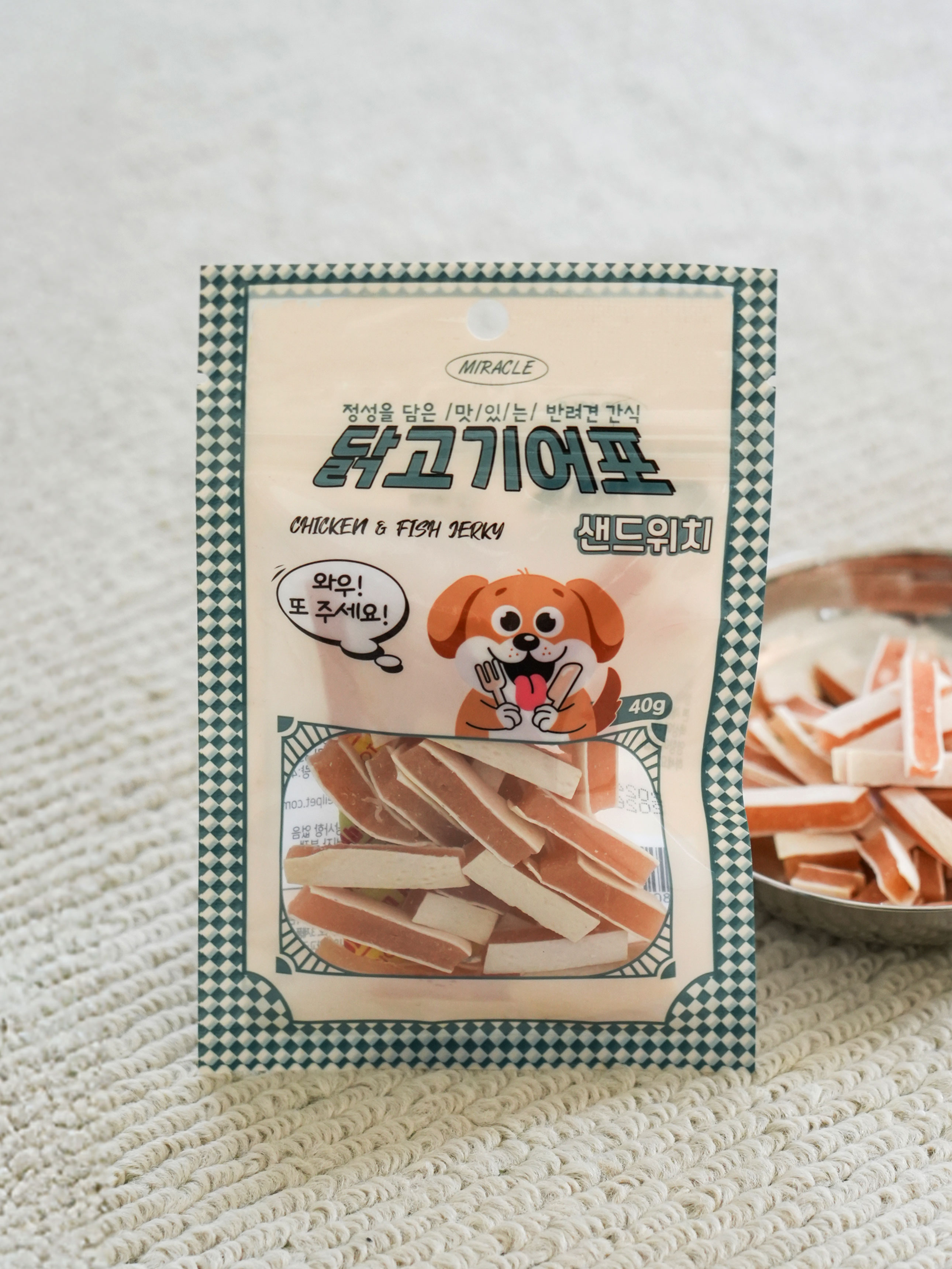 [Pet] Miracle Chicken & Fish Sandwich 40 g