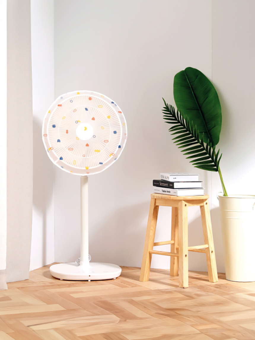 PEVA fan storage cover head type