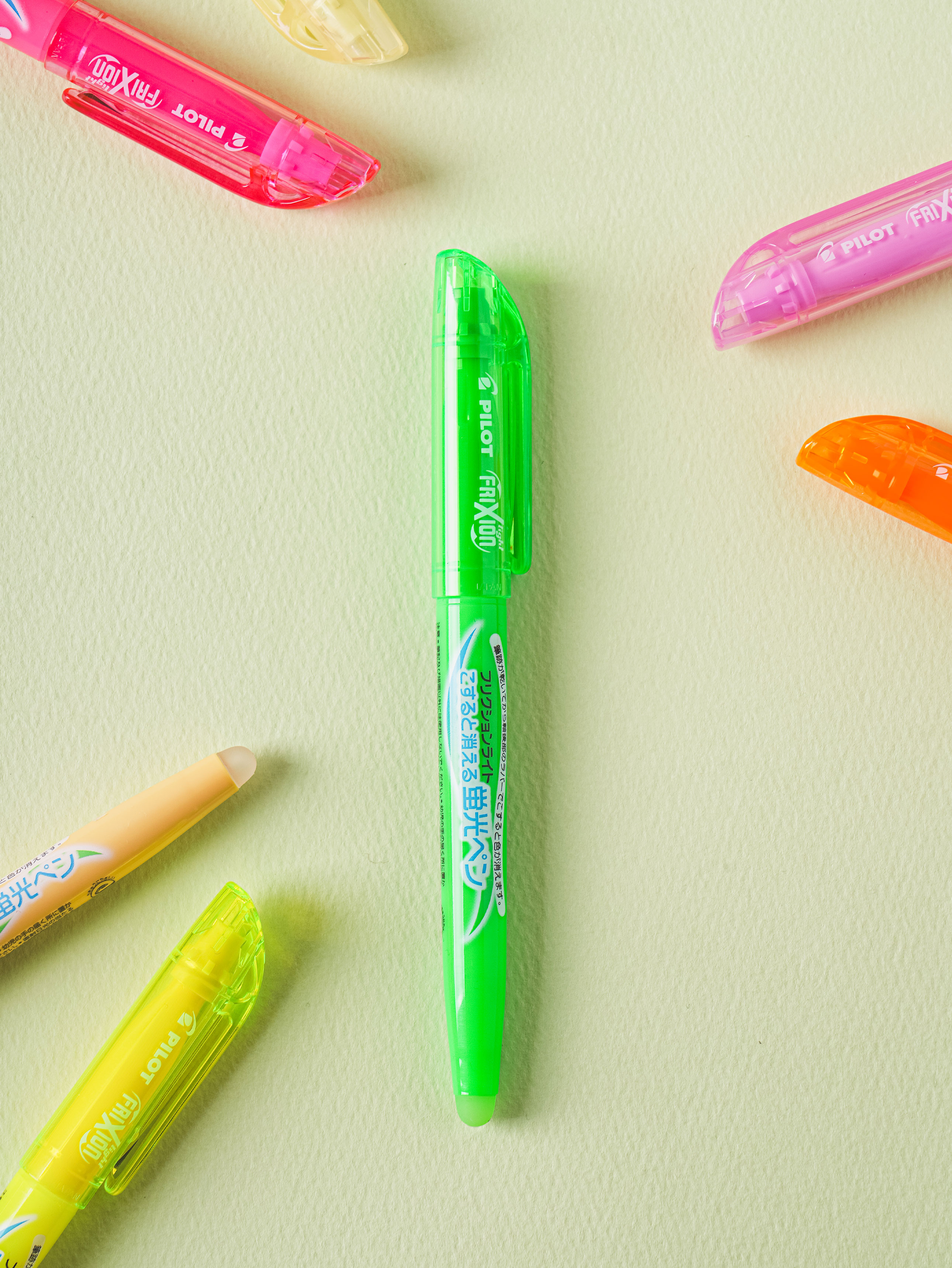 Pilot Erasable Highlighter Friction Light Green
