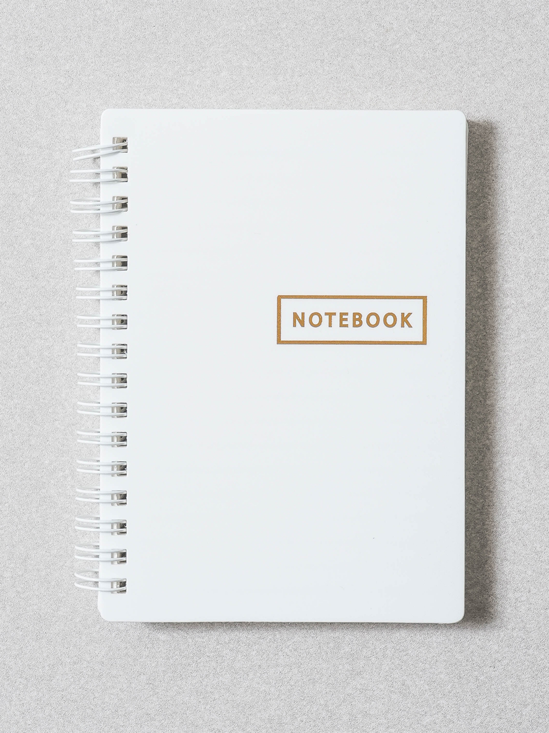 Monotone cover notebook A6 100 sheets white