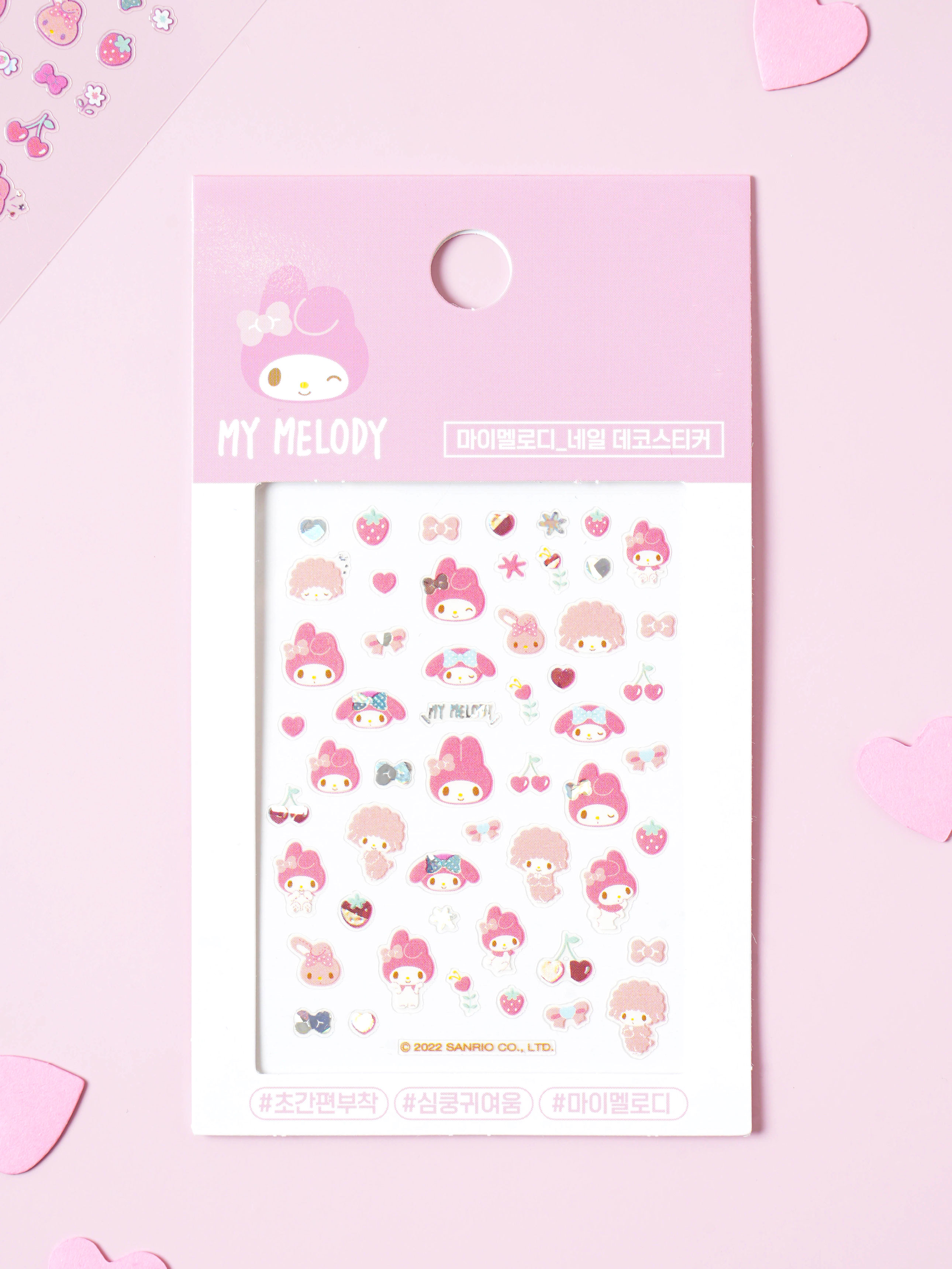My Melody Nail Deco Sticker