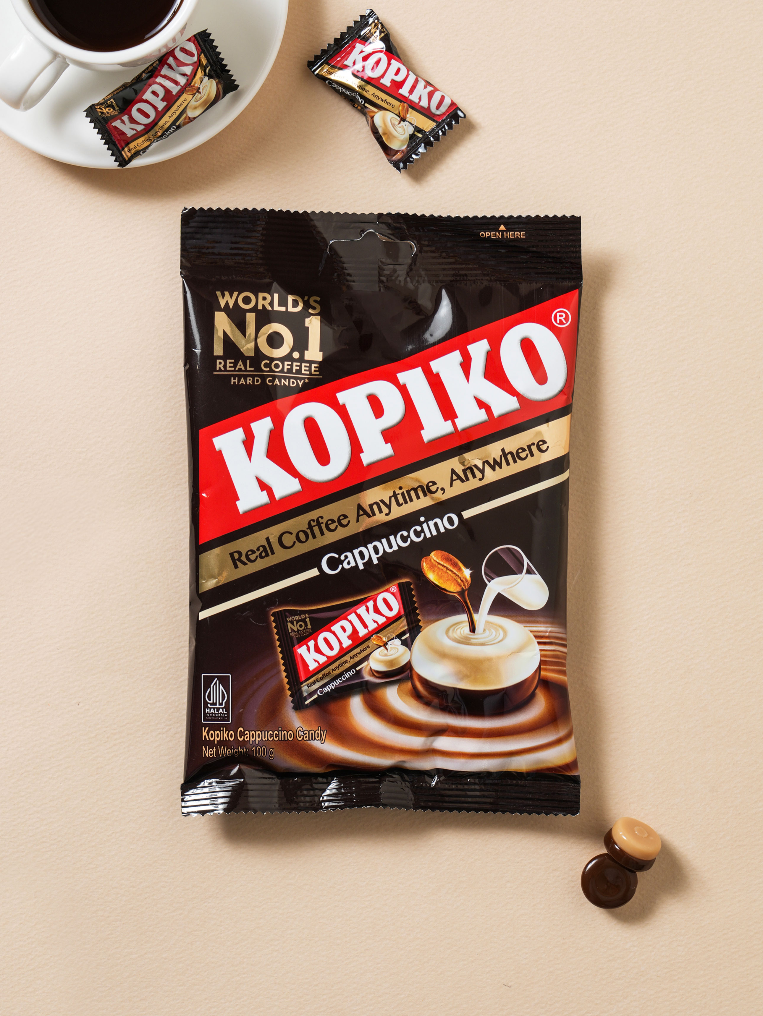 Kopico Candy 100 g Cappuccino Flavor