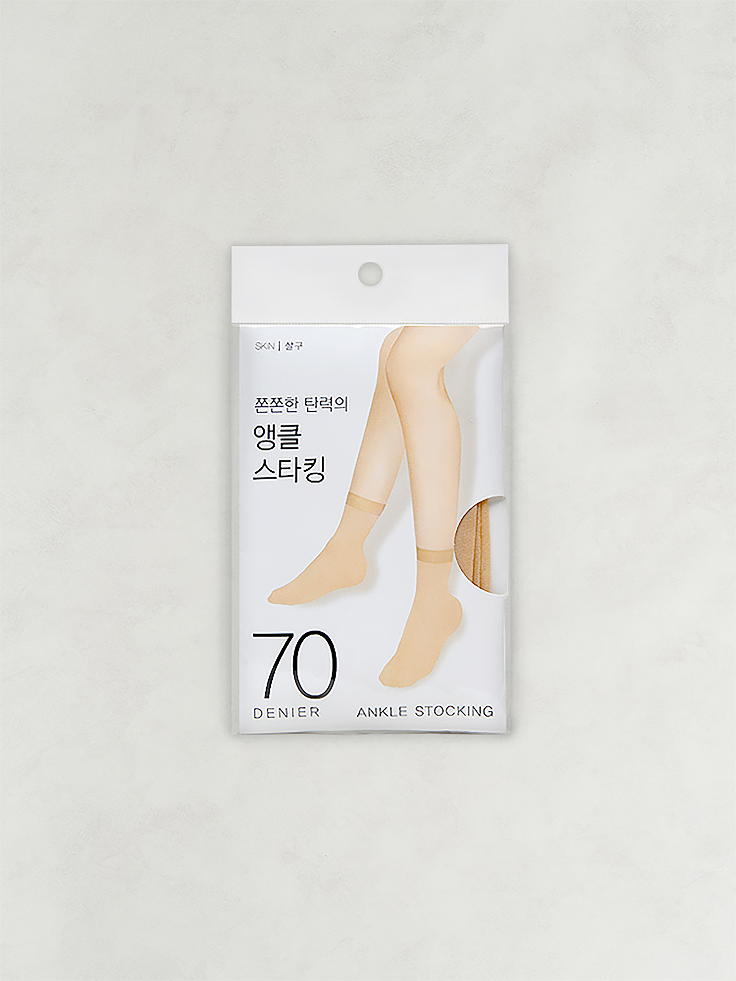 Ankle Stockings 70D Apricot