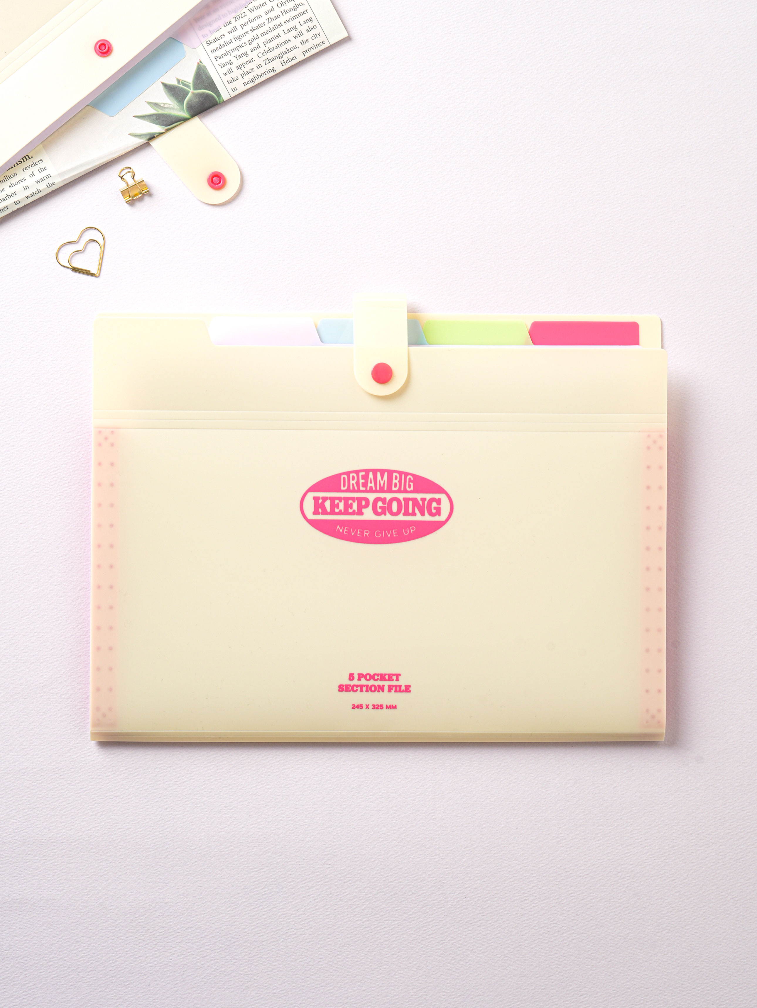 5-pocket section file