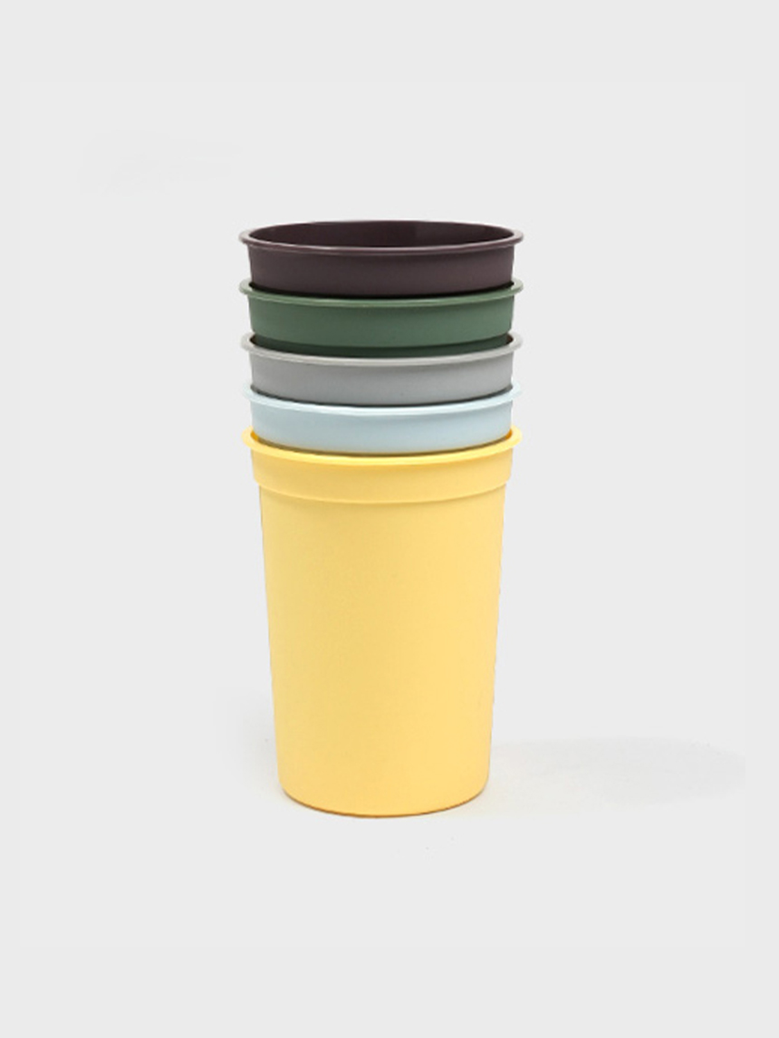 Plastic cups (basic) 5 pieces (340ml)