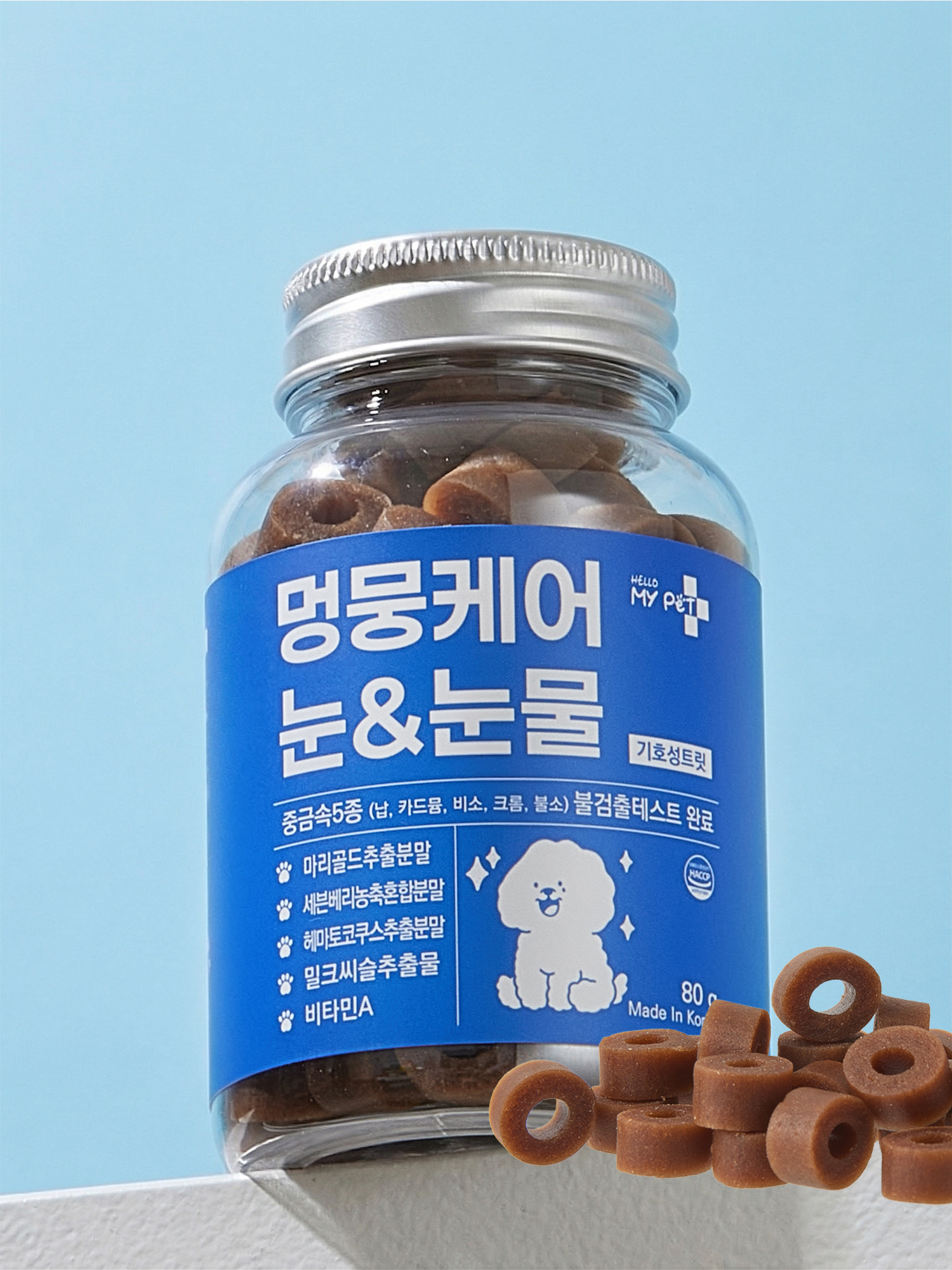 [Pet] Hello My Pet Dog Care Eyes & Tears 80 g