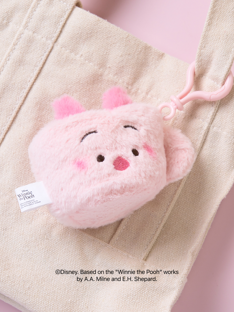Piglet hanging doll transformed into Disney Fluffy Cup