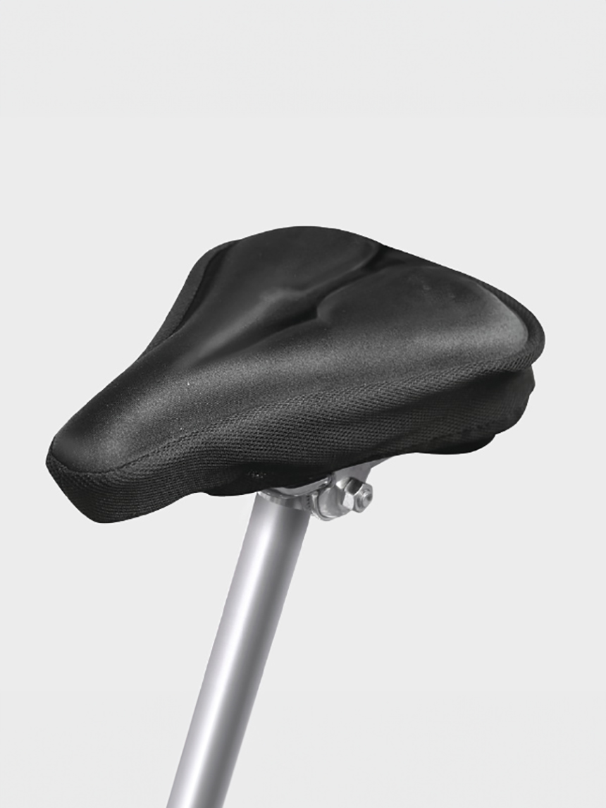 Silicone saddle cover cushion for bicycle