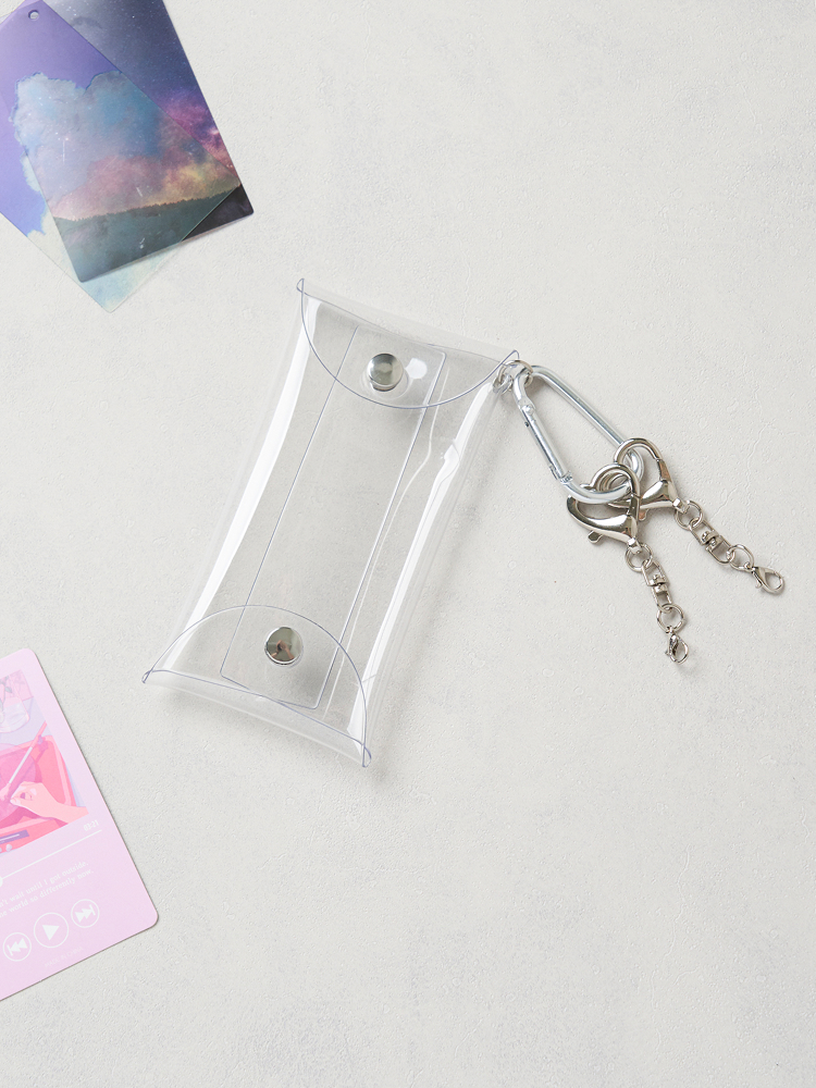 Polkku_Carabiner Transparent Case