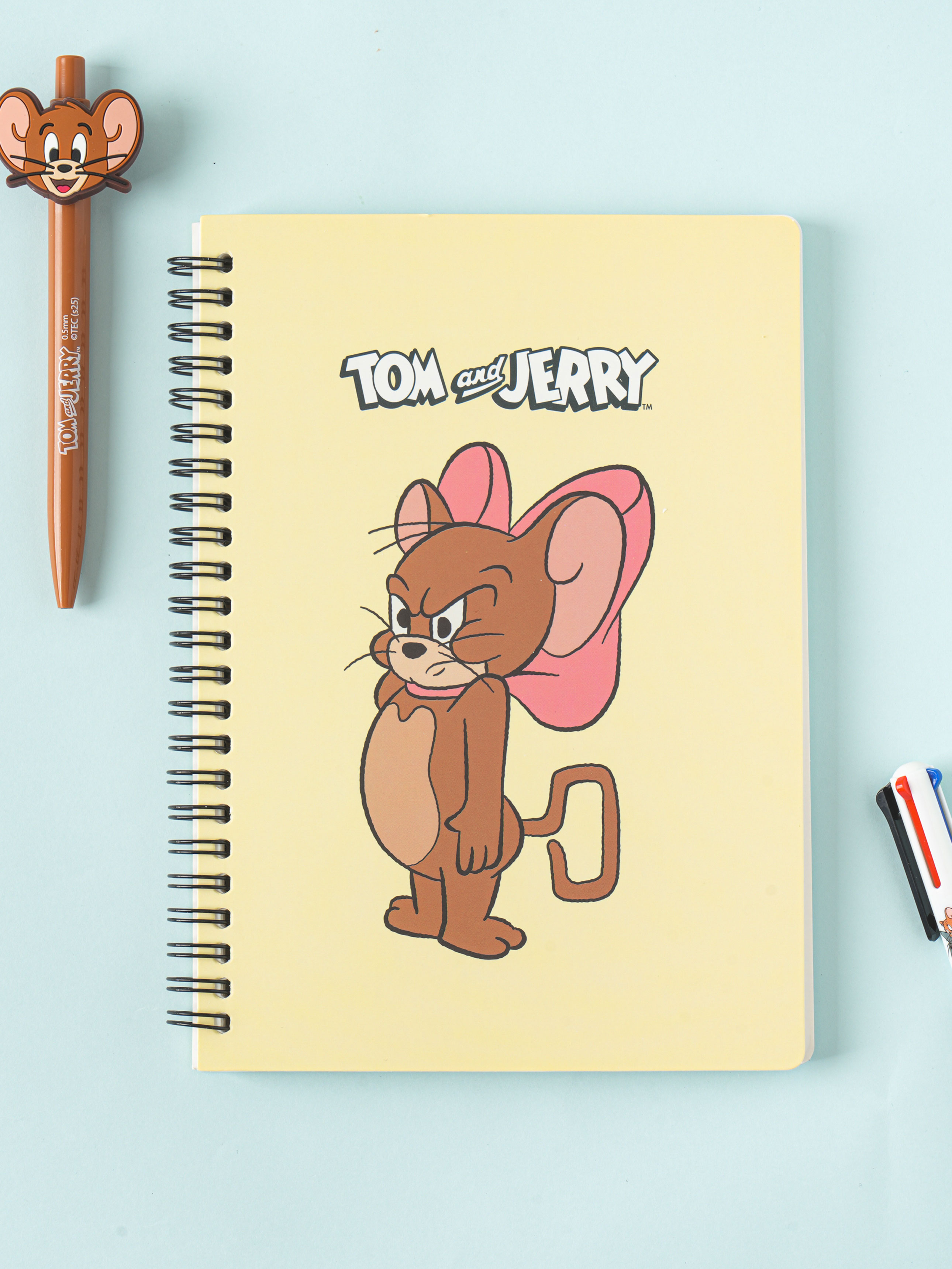 Tom and Jerry Double Note A5 80 sheets
