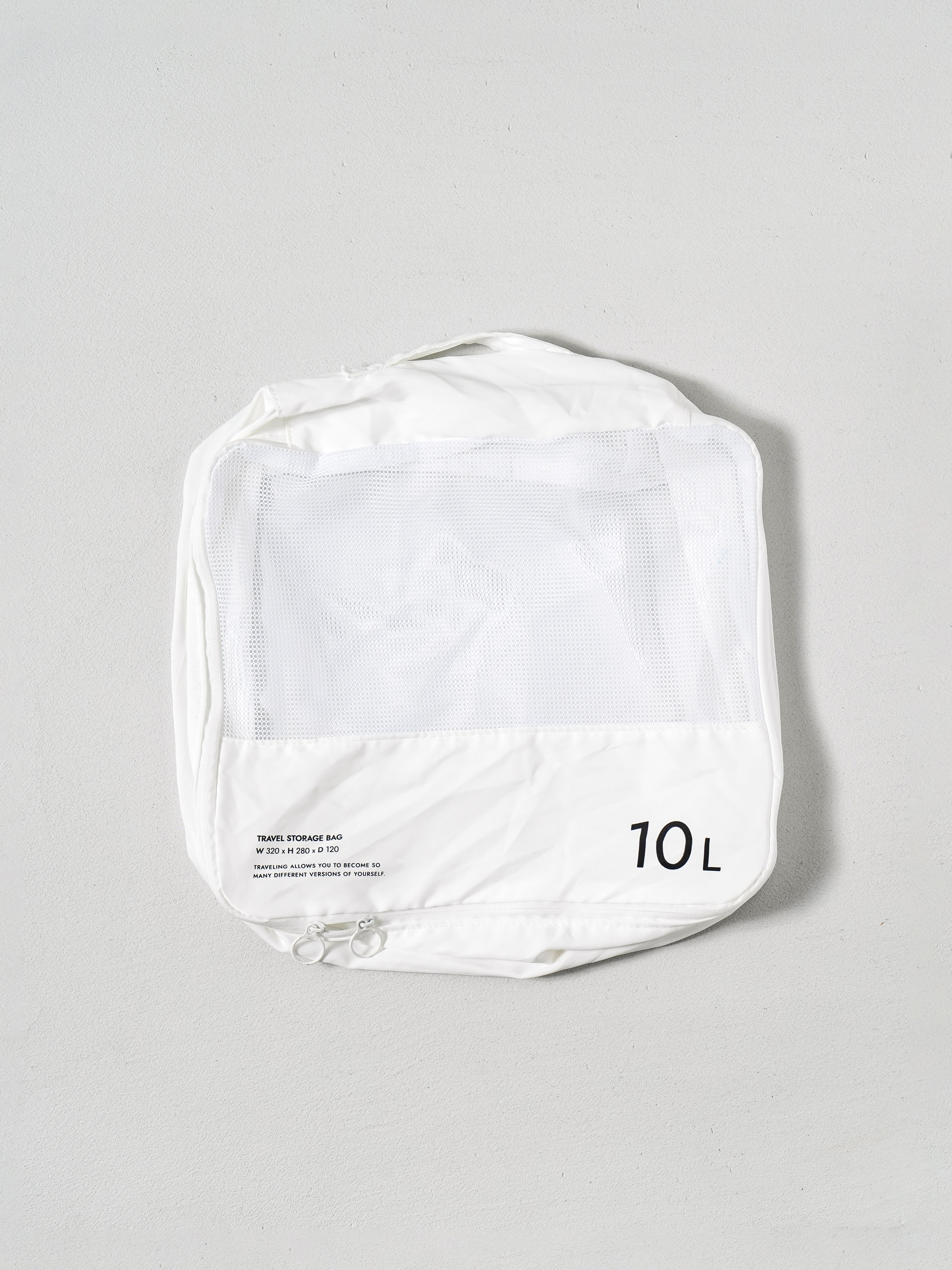 Travel Mesh Case M White