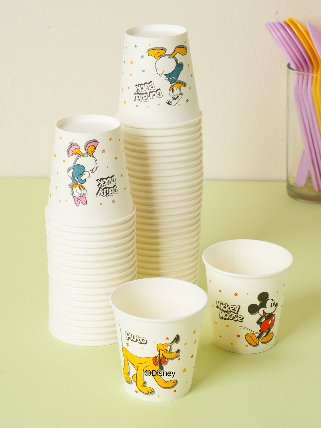 Disney Mickey Minnie Paper Cups 184ml 50pcs