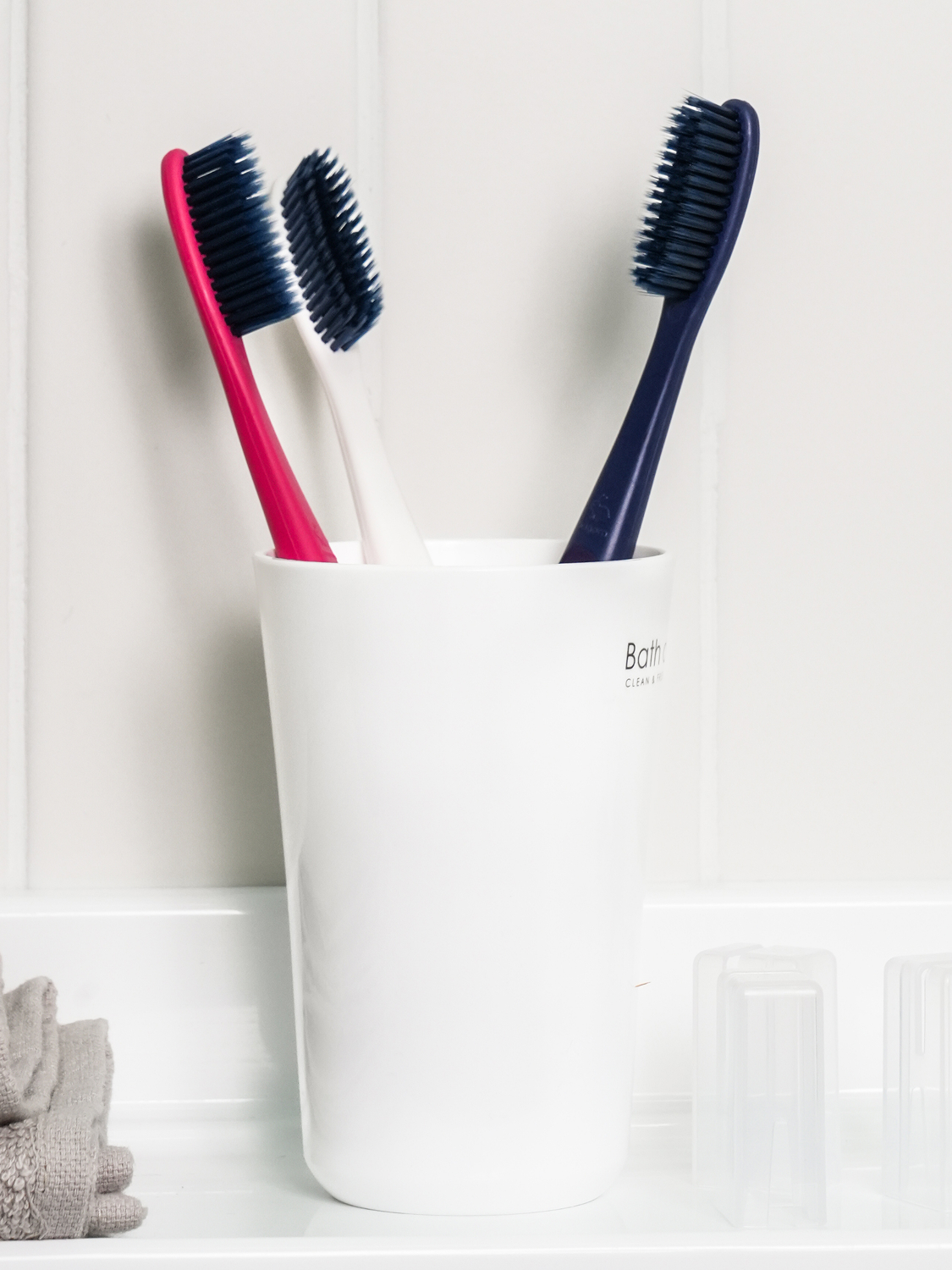 Angora toothbrush 3-pack, strong bristles