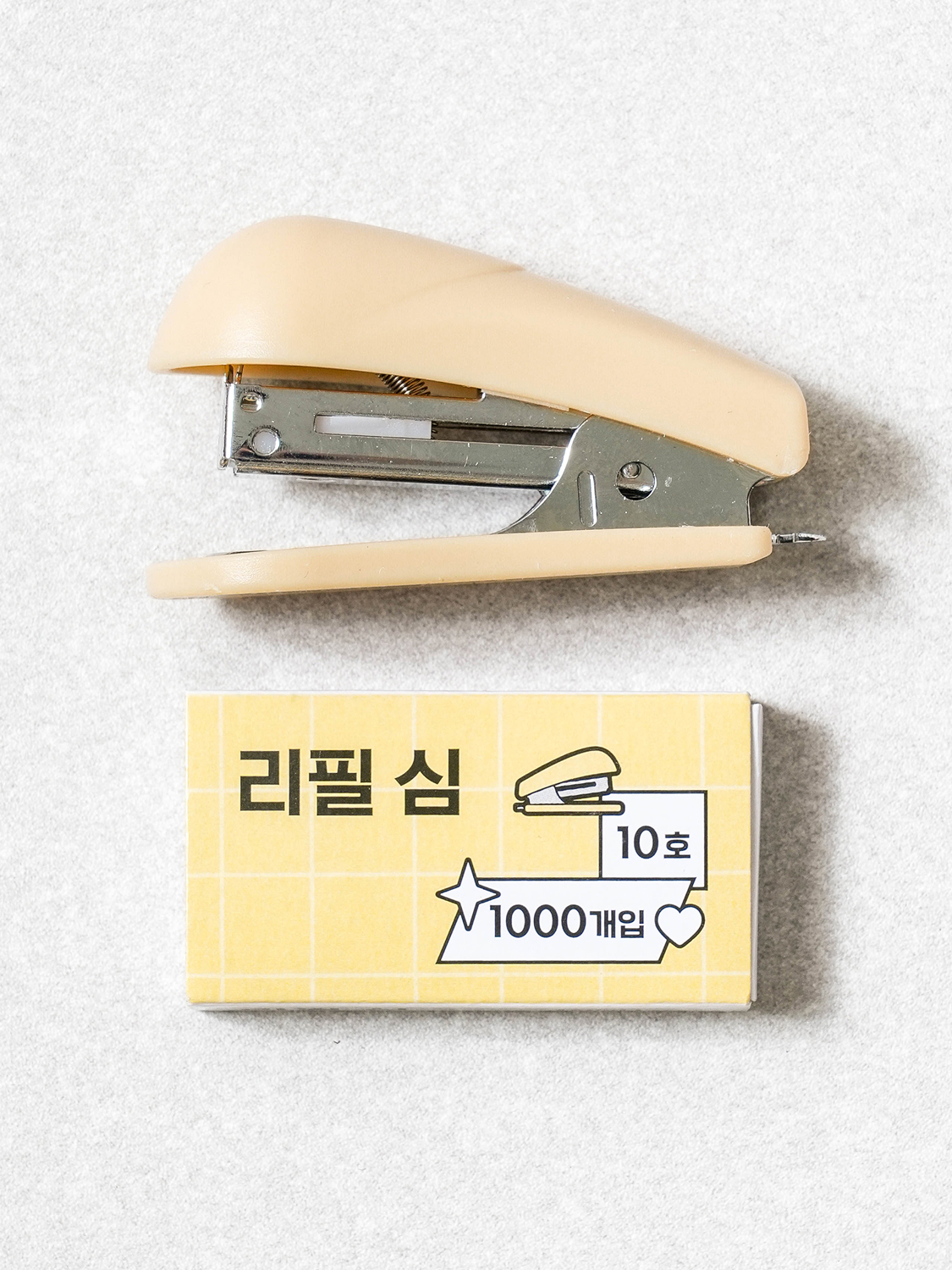 Stapler & No. 10 Seam Set Yellow