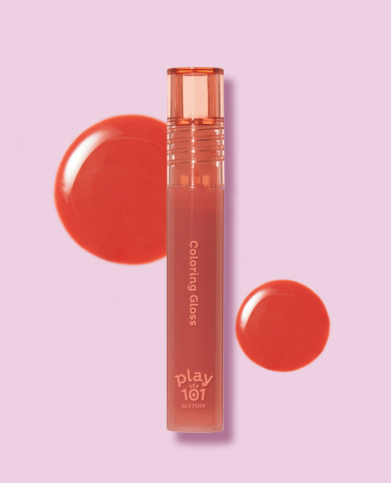 [01 Dewey Peach] Play 101 By Etude Coloring Gloss