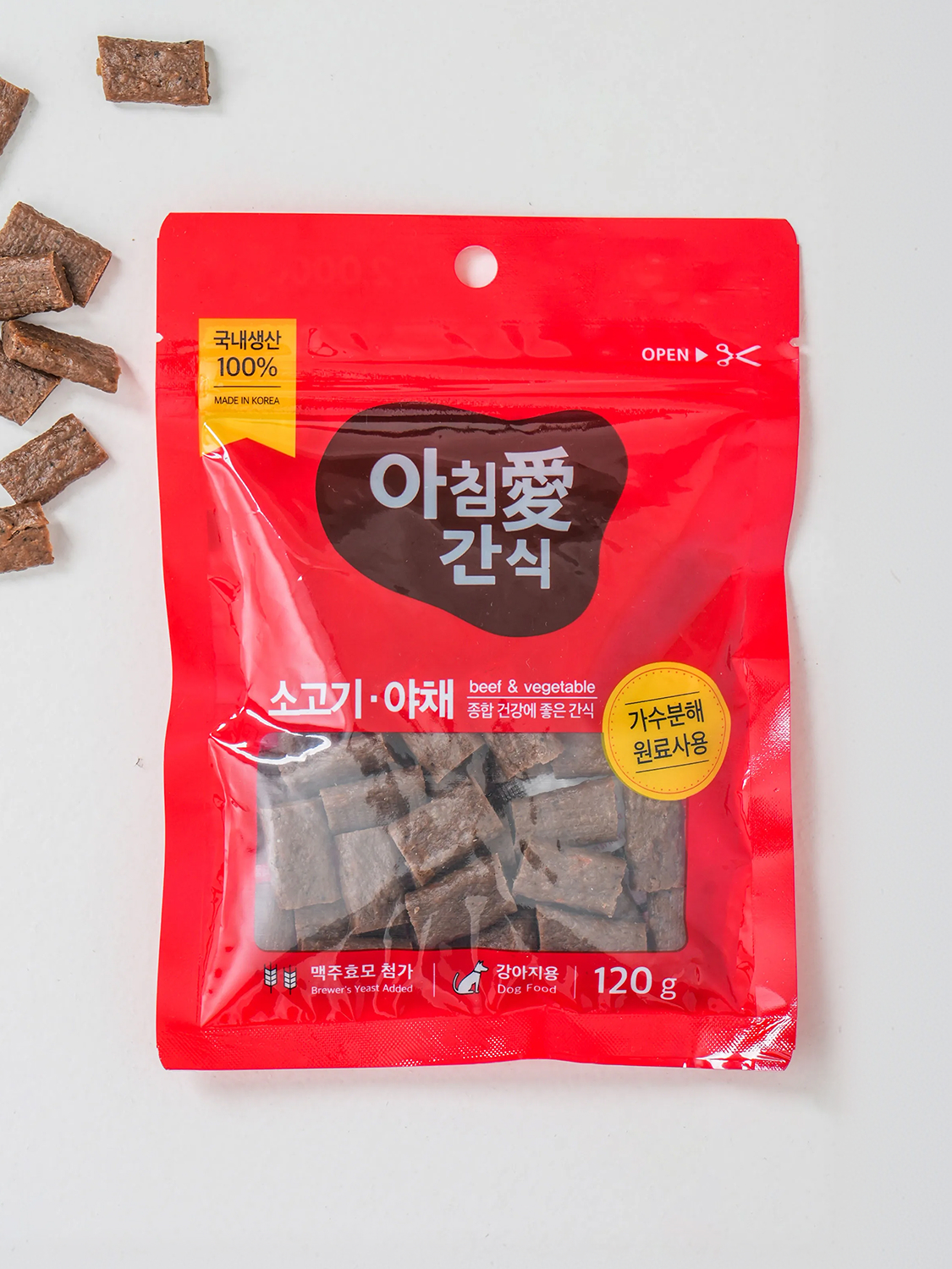 [Pet] Morning snack 120 g beef & vegetables