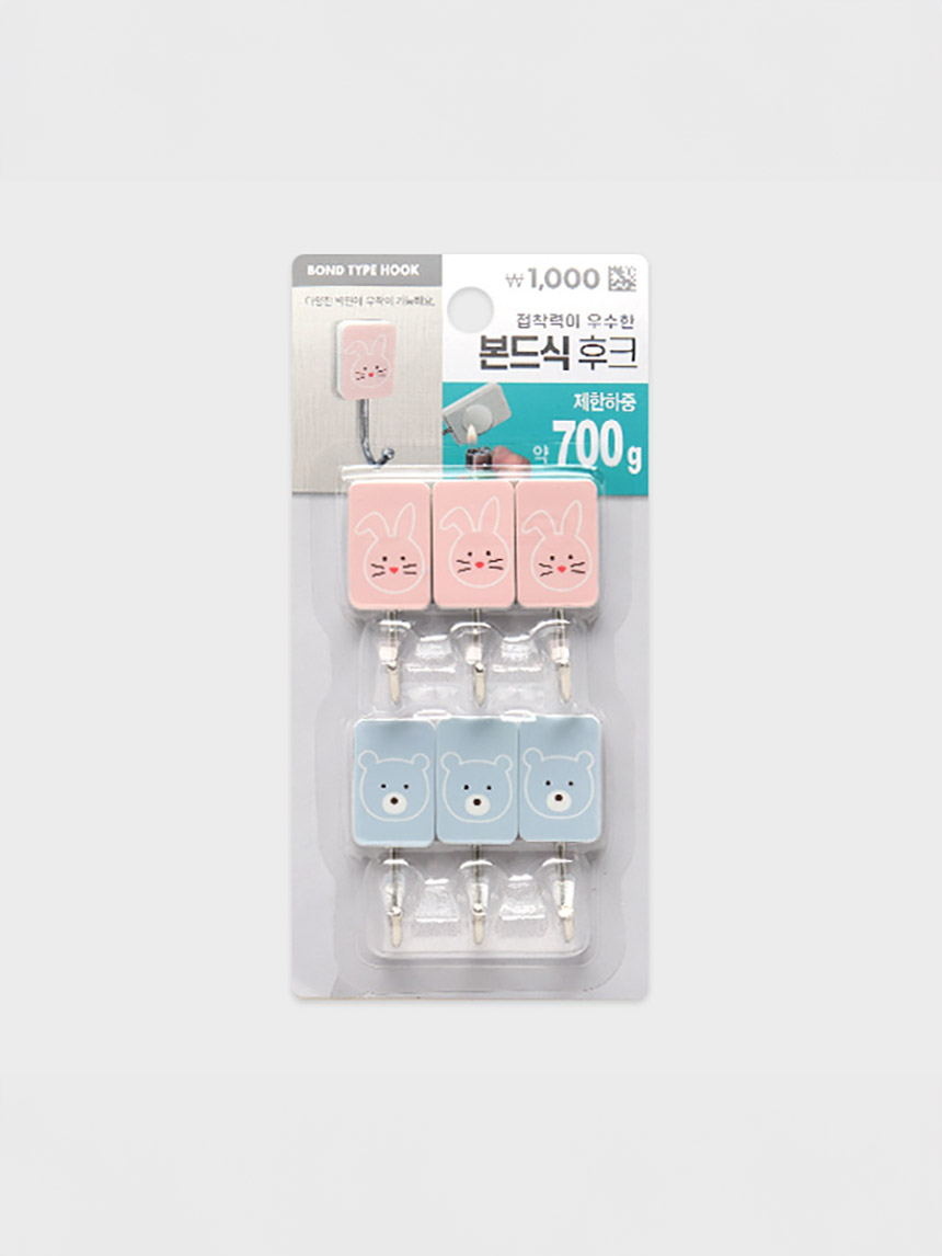 Mongi mini square hanger 6 pieces