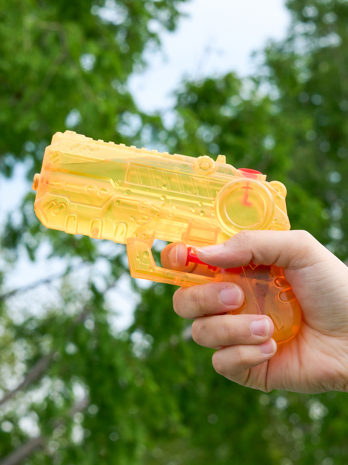 Translucent type firing water gun 145 ml