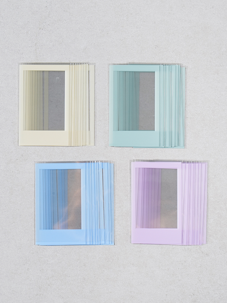 Photo card frame sleeve mini 40 sheets