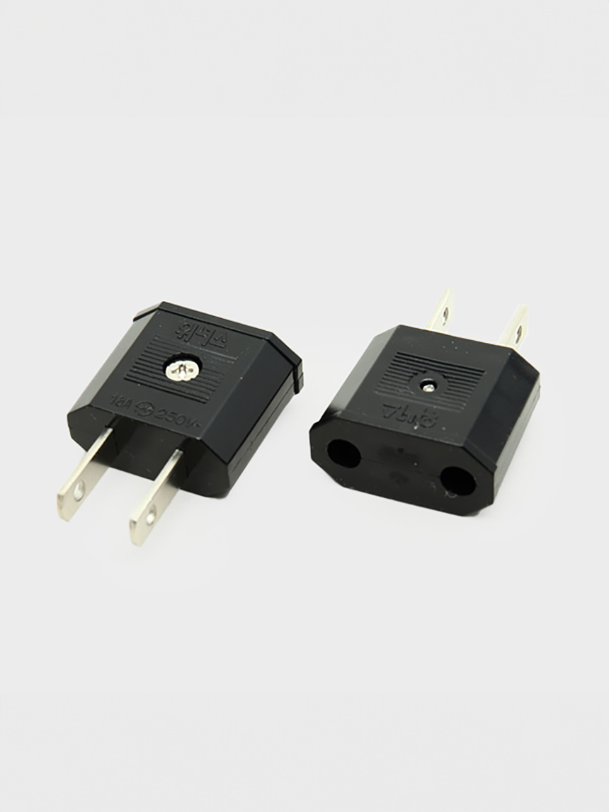 110V travel adapter plug 2P