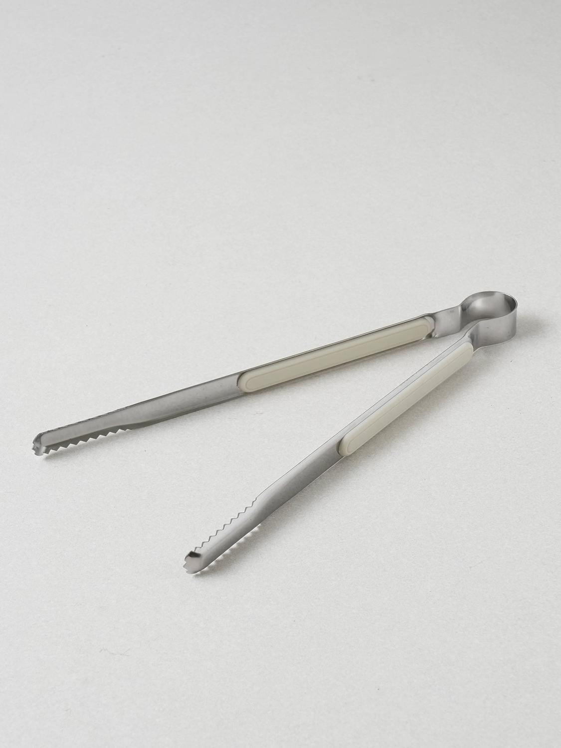 Stainless steel handle tongs 25 cm