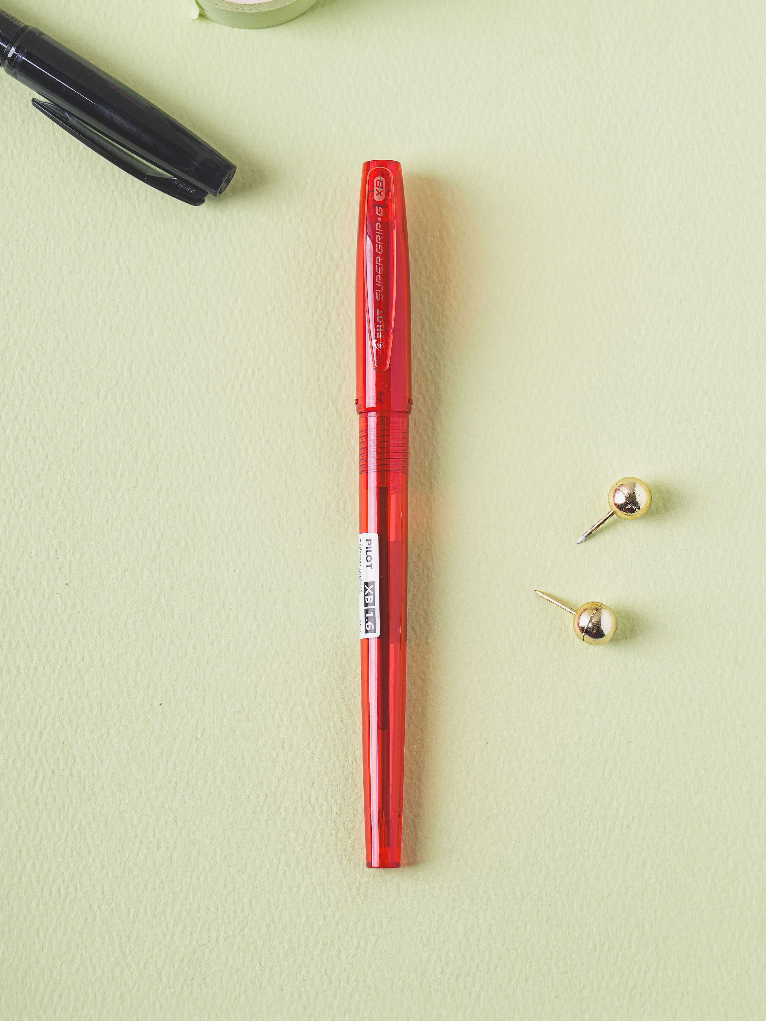 Pilot Super Grip G oil-based ballpoint pen 1.6 mm red