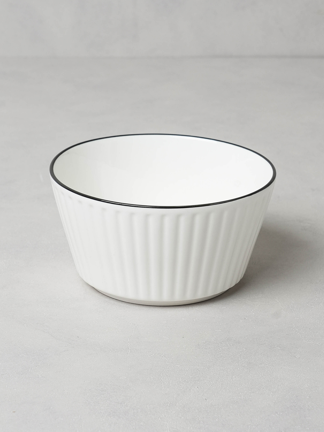 구부 테두리 라인 공기 11.5 cm 블랙