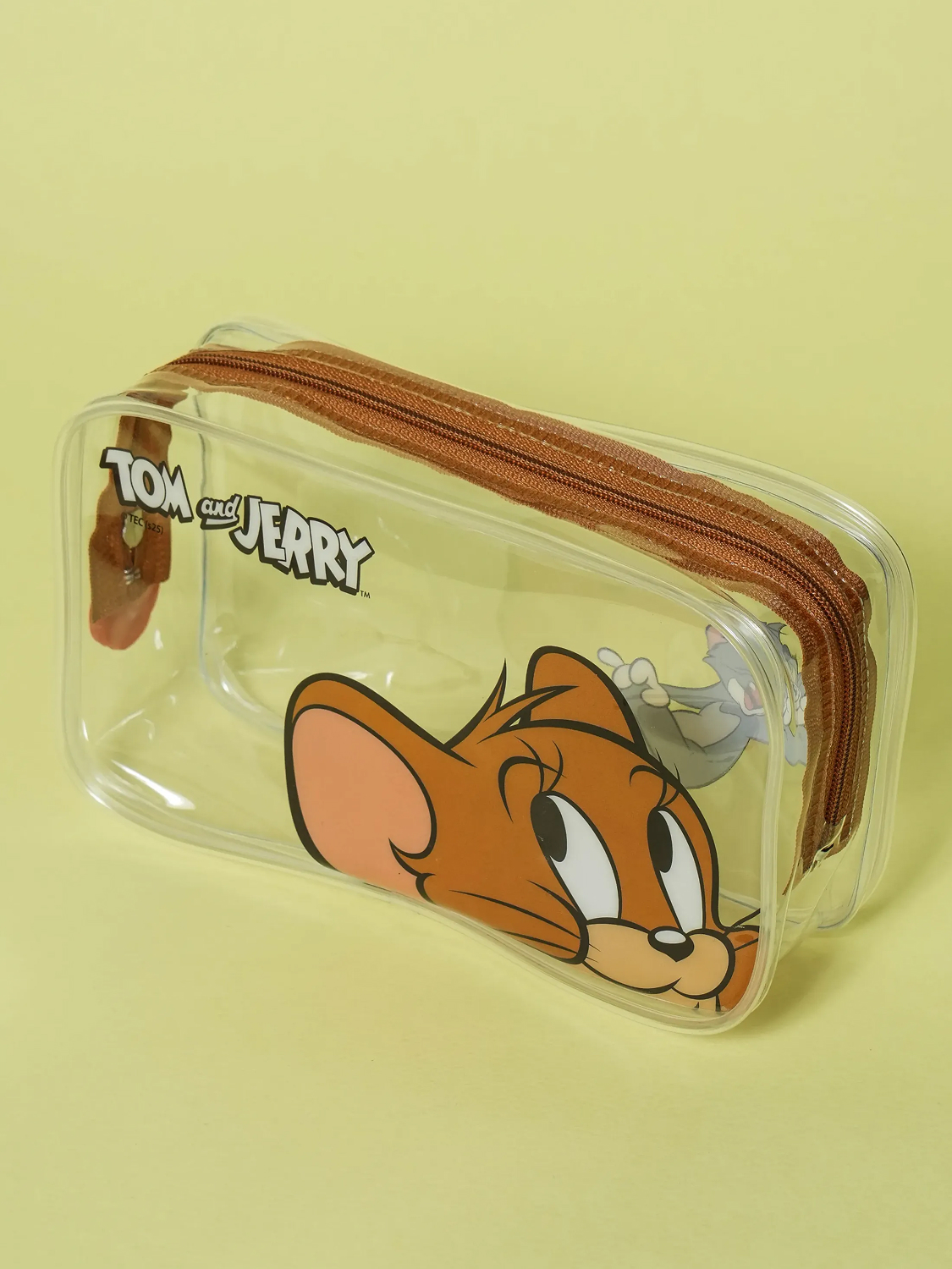 Tom and Jerry transparent pouch medium size