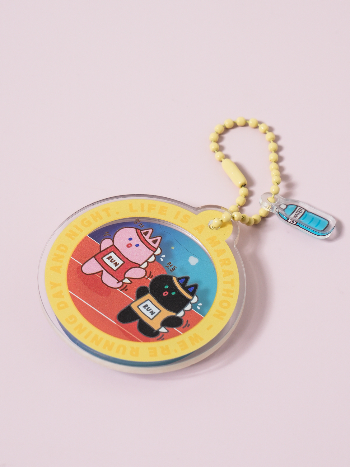 Year of the Horse, Round and Round, Day and Night Keyring
