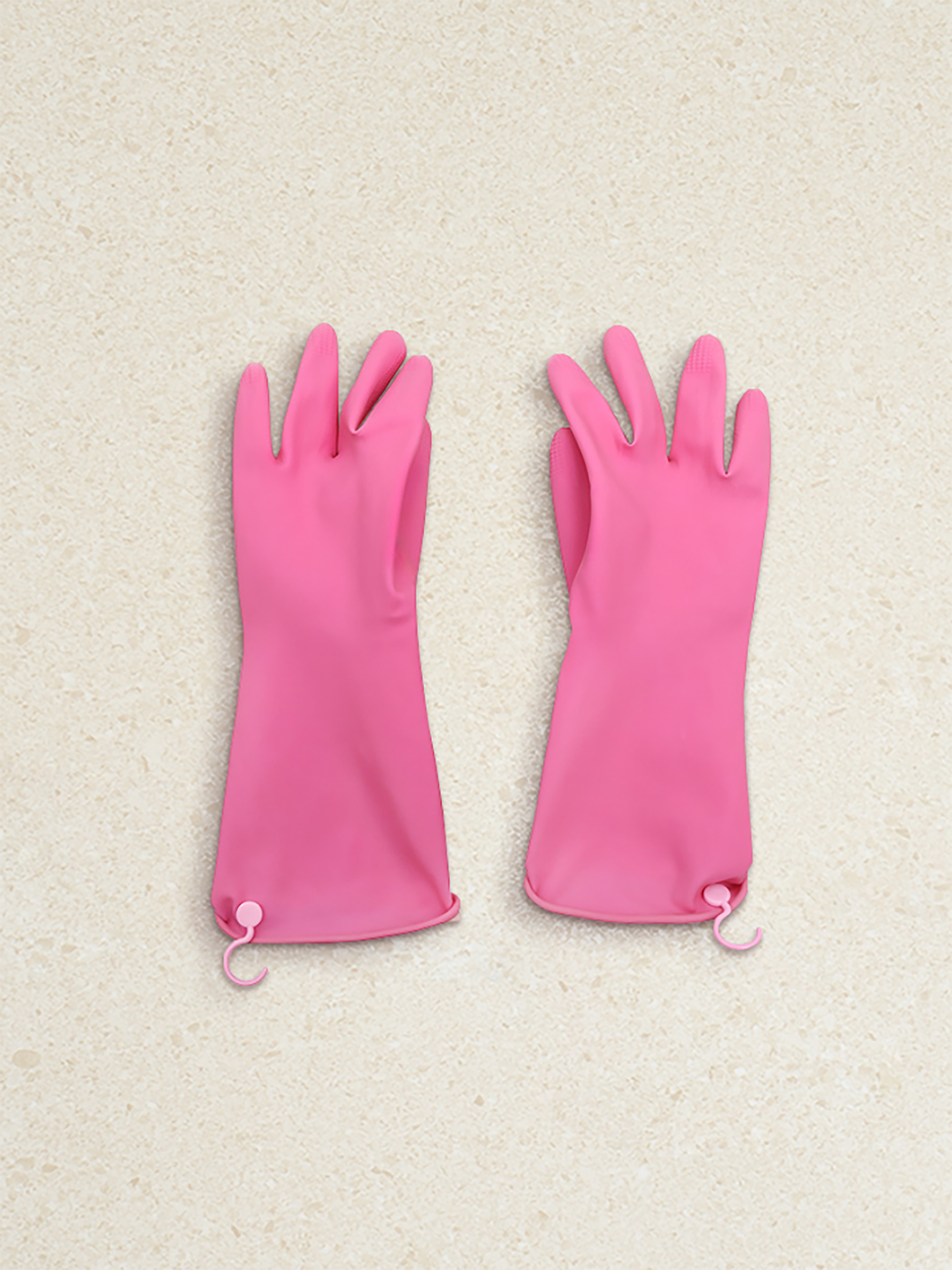 Rubber gloves with hook S